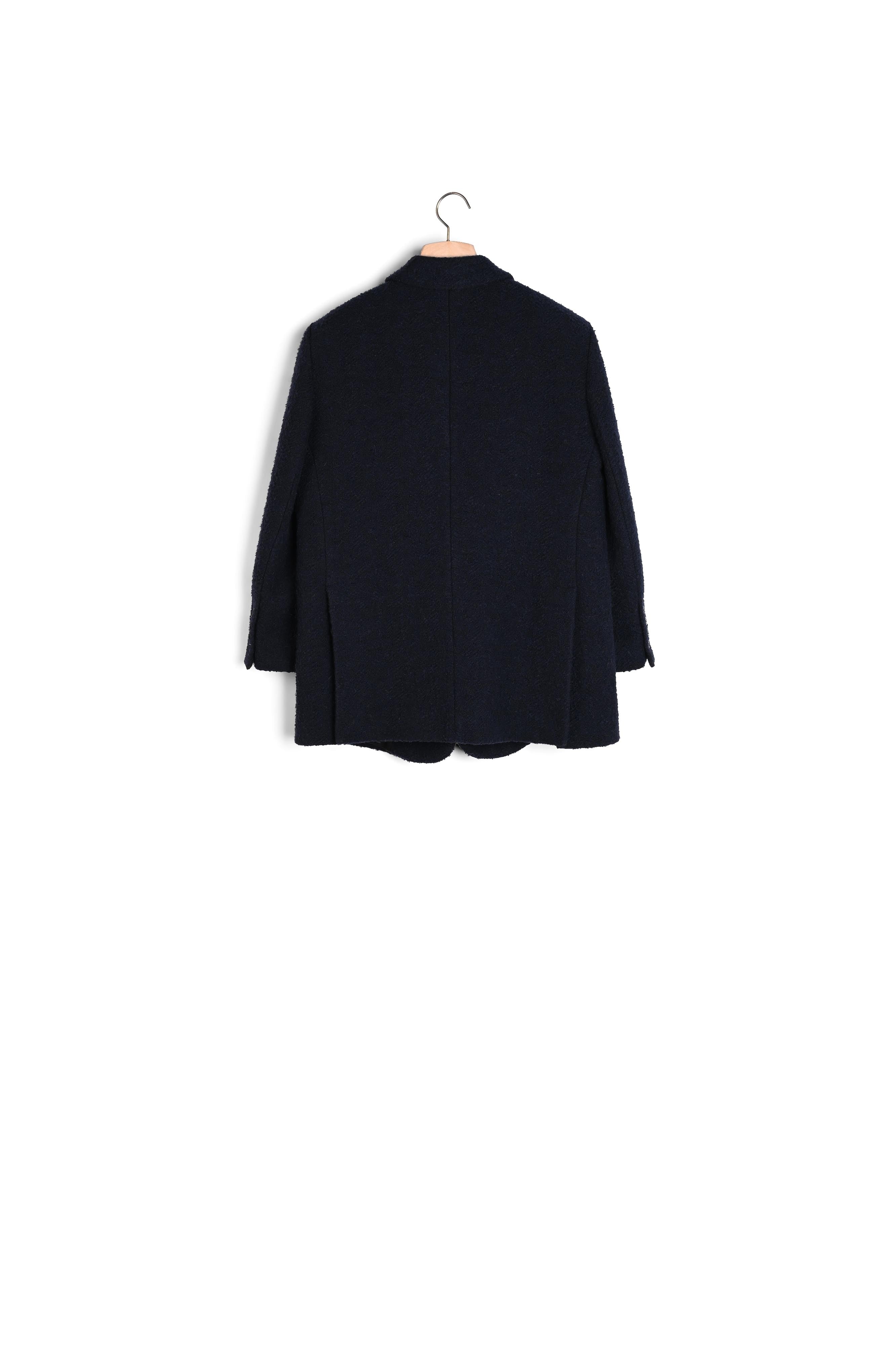 Manteau Marine Sandro seconde main