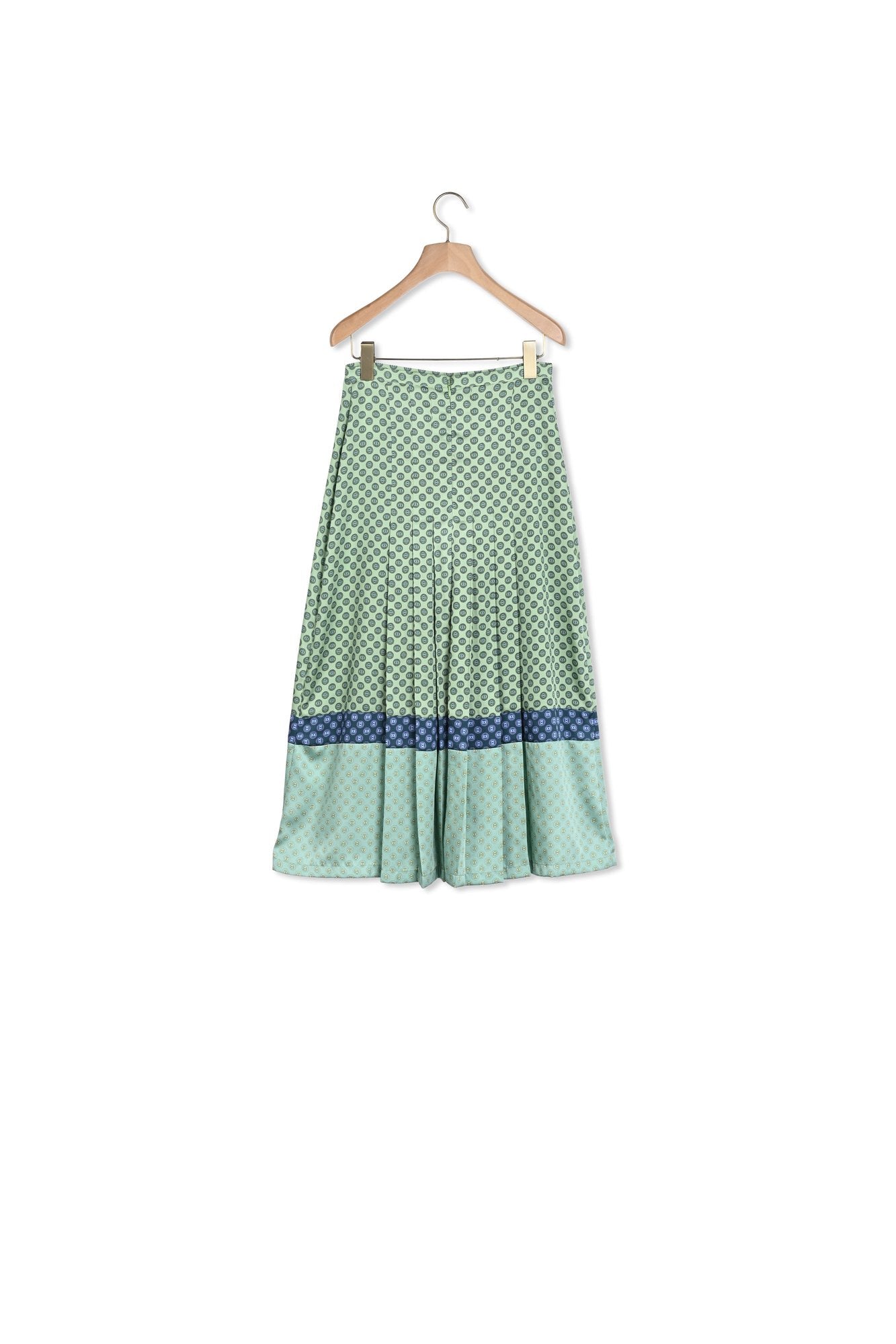 Jupe longue en mix d'imprimés Sandro seconde main