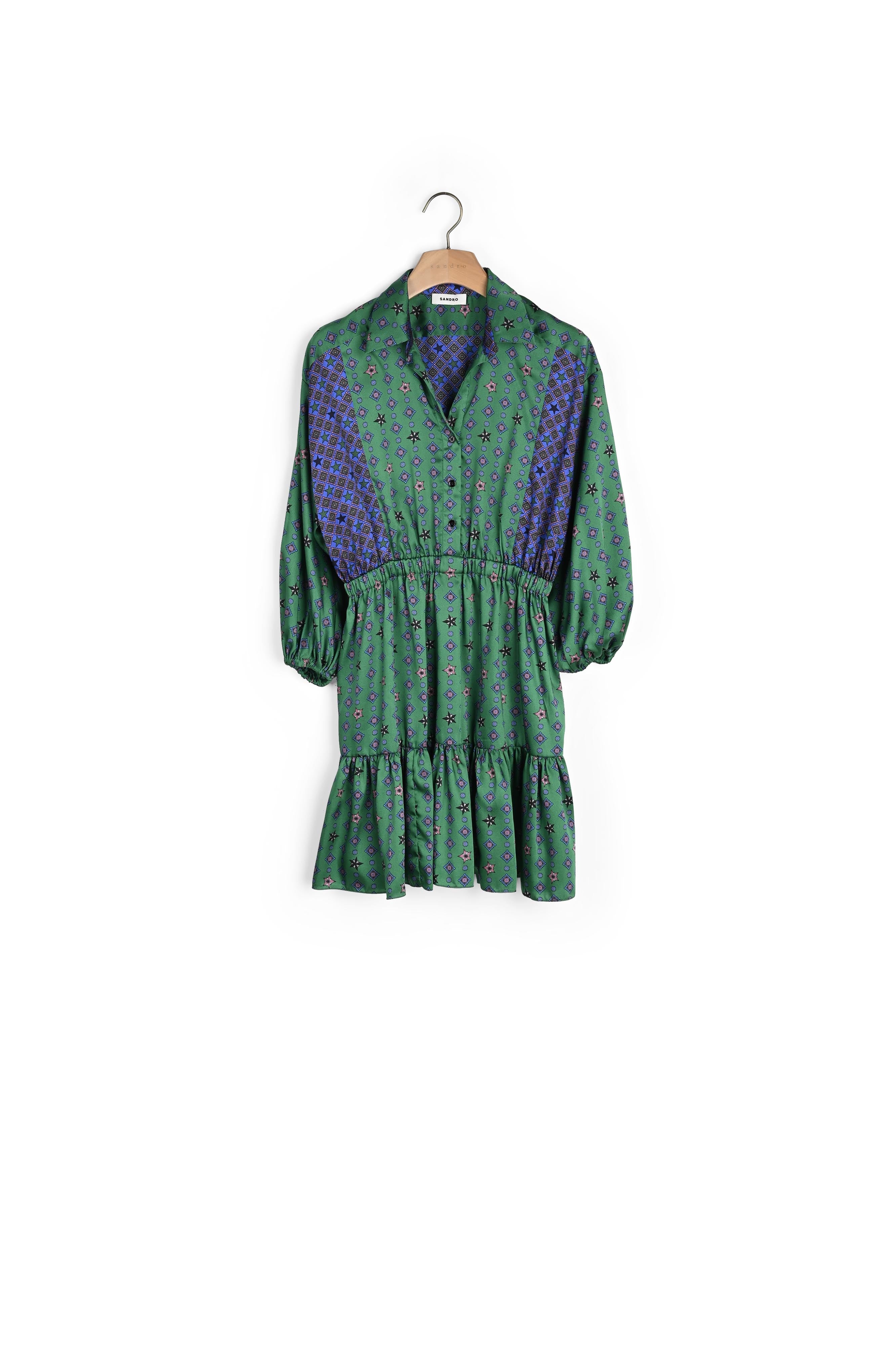 Robe Chemise imprimée Sandro seconde main