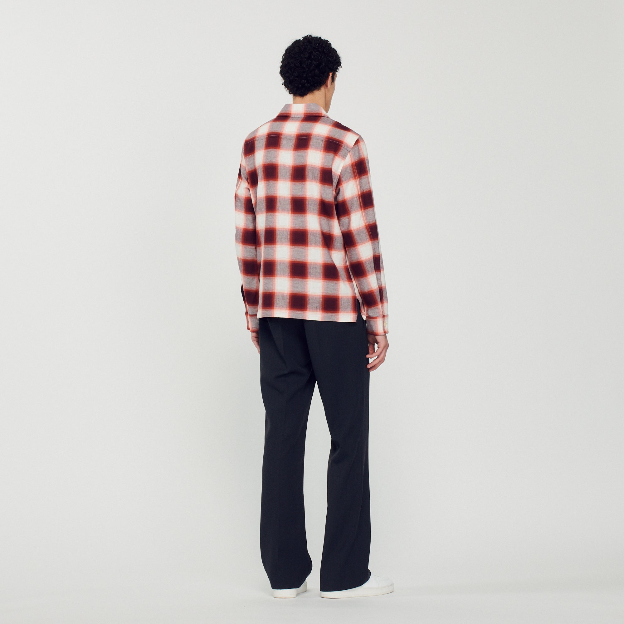 Chemise à carreaux Sandro seconde main