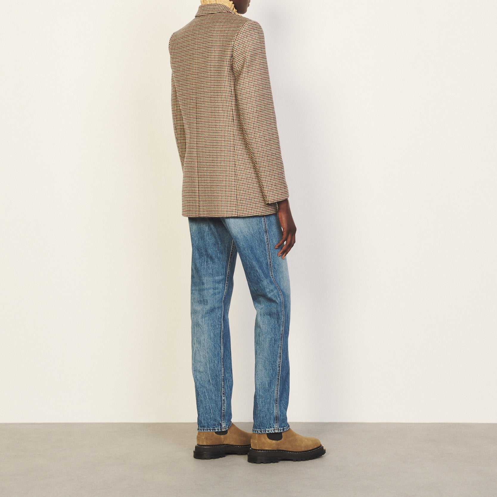 Veste rouge/vert Sandro seconde main