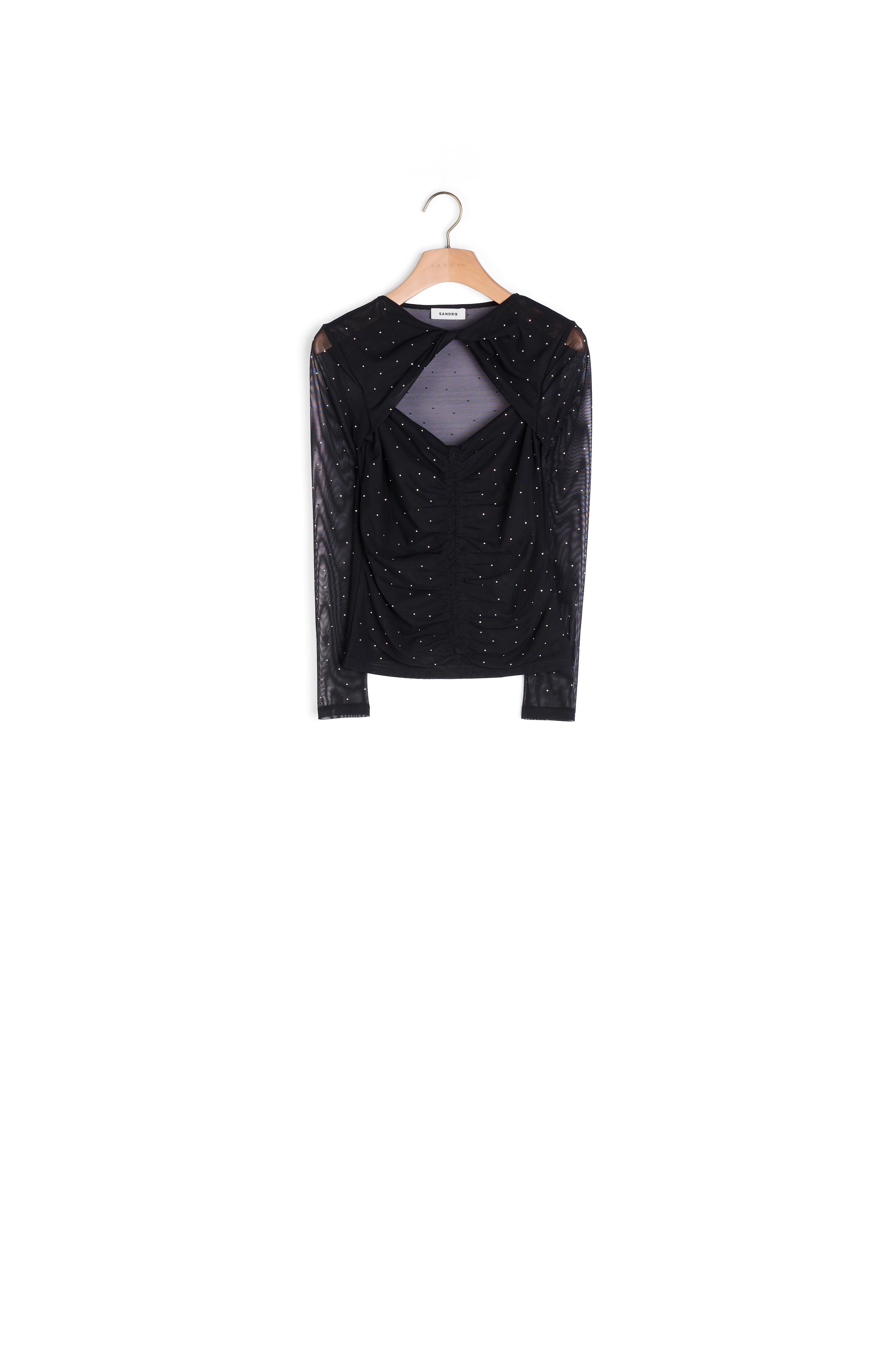 Top strassé Sandro seconde main