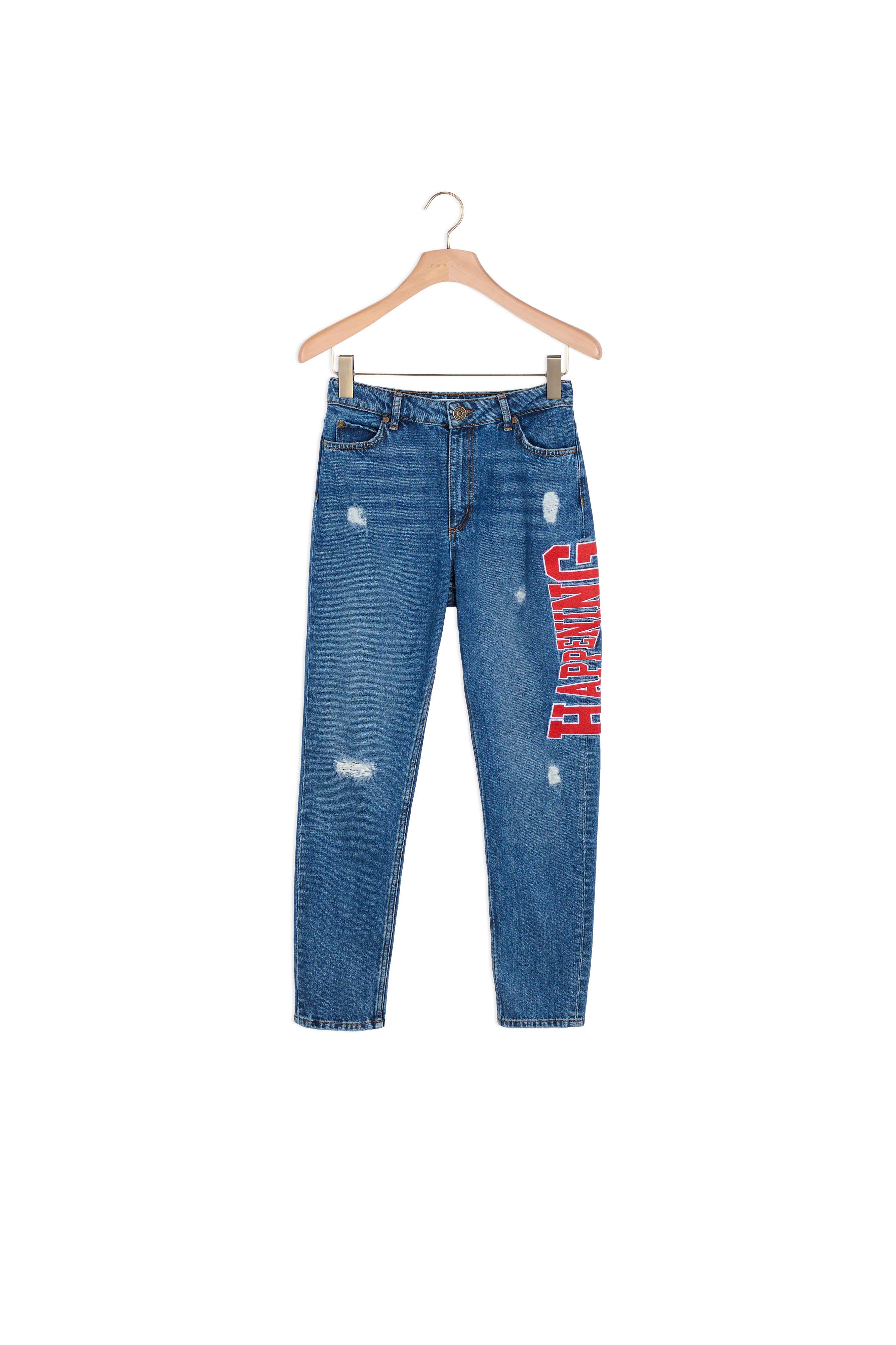 Jean avec broderie sur le côté Sandro seconde main