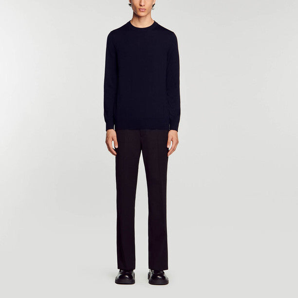 Pull en Maille mérinos Sandro seconde main