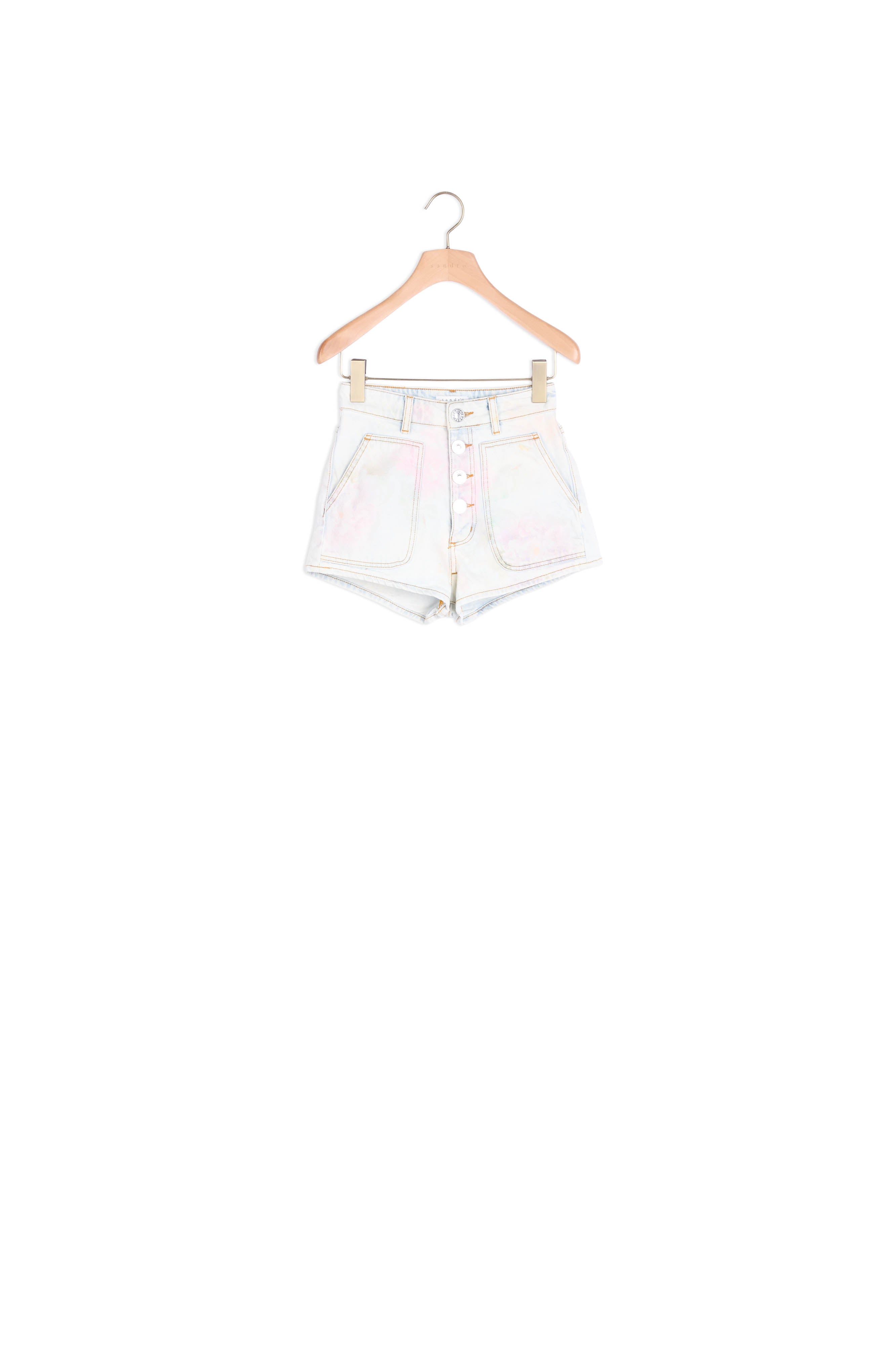 Short en Jean imprimé Sandro seconde main