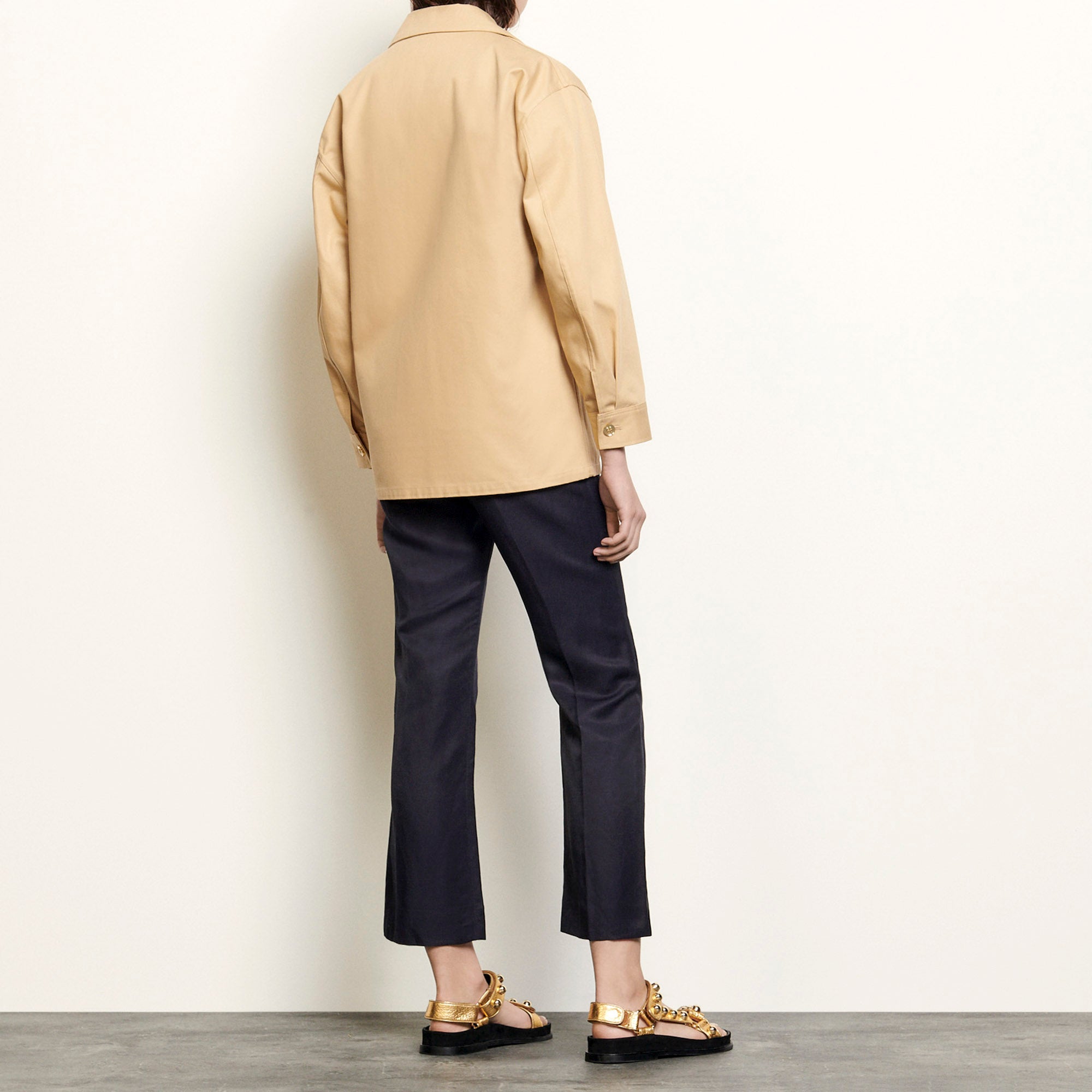 Veste Chemise à ornements Sandro seconde main