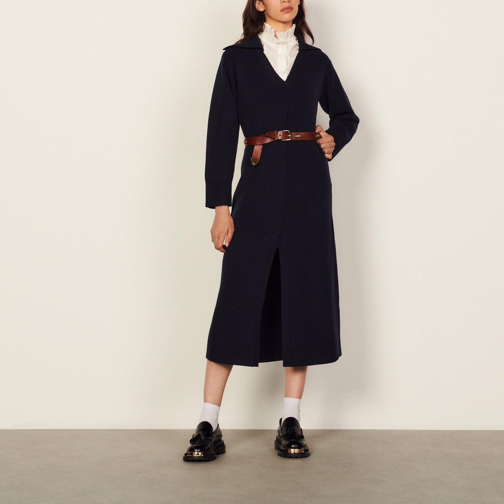 Robe Navy Sandro seconde main