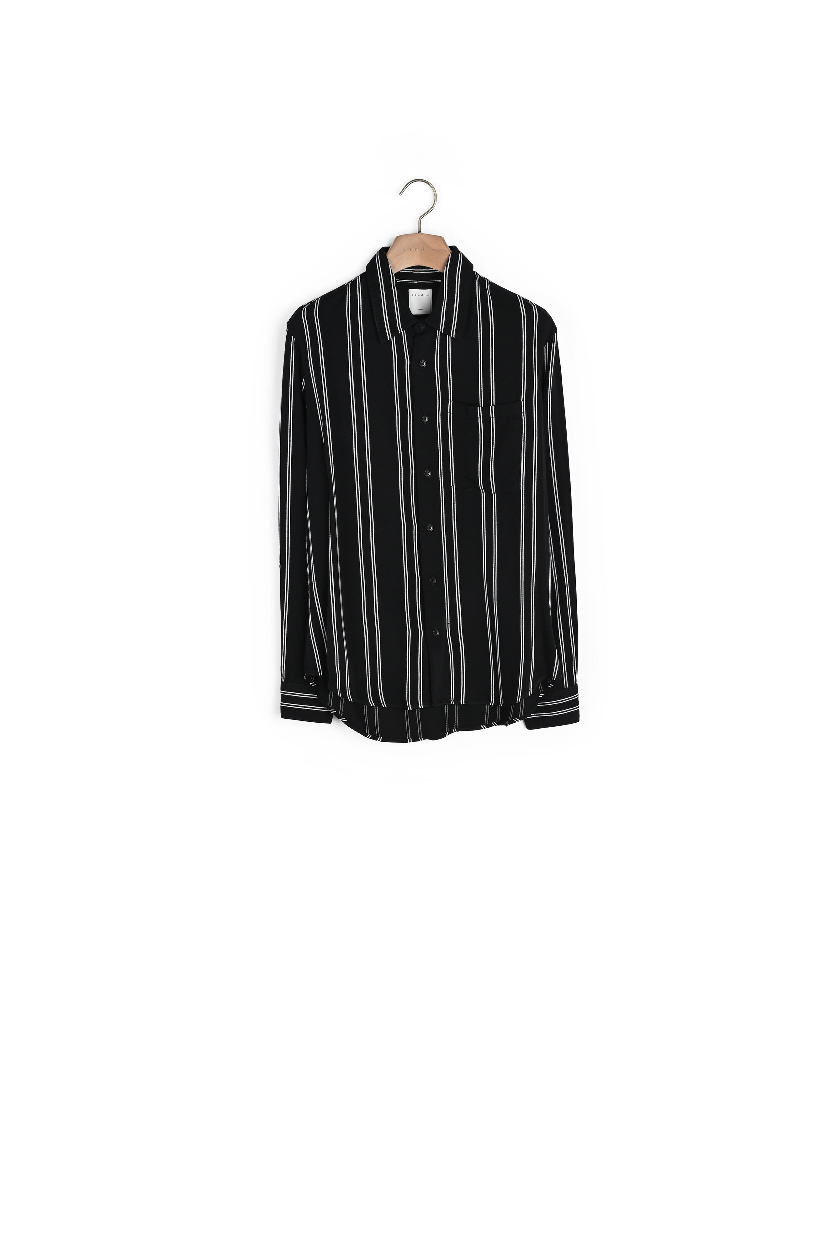 Chemise fluide rayée Sandro seconde main