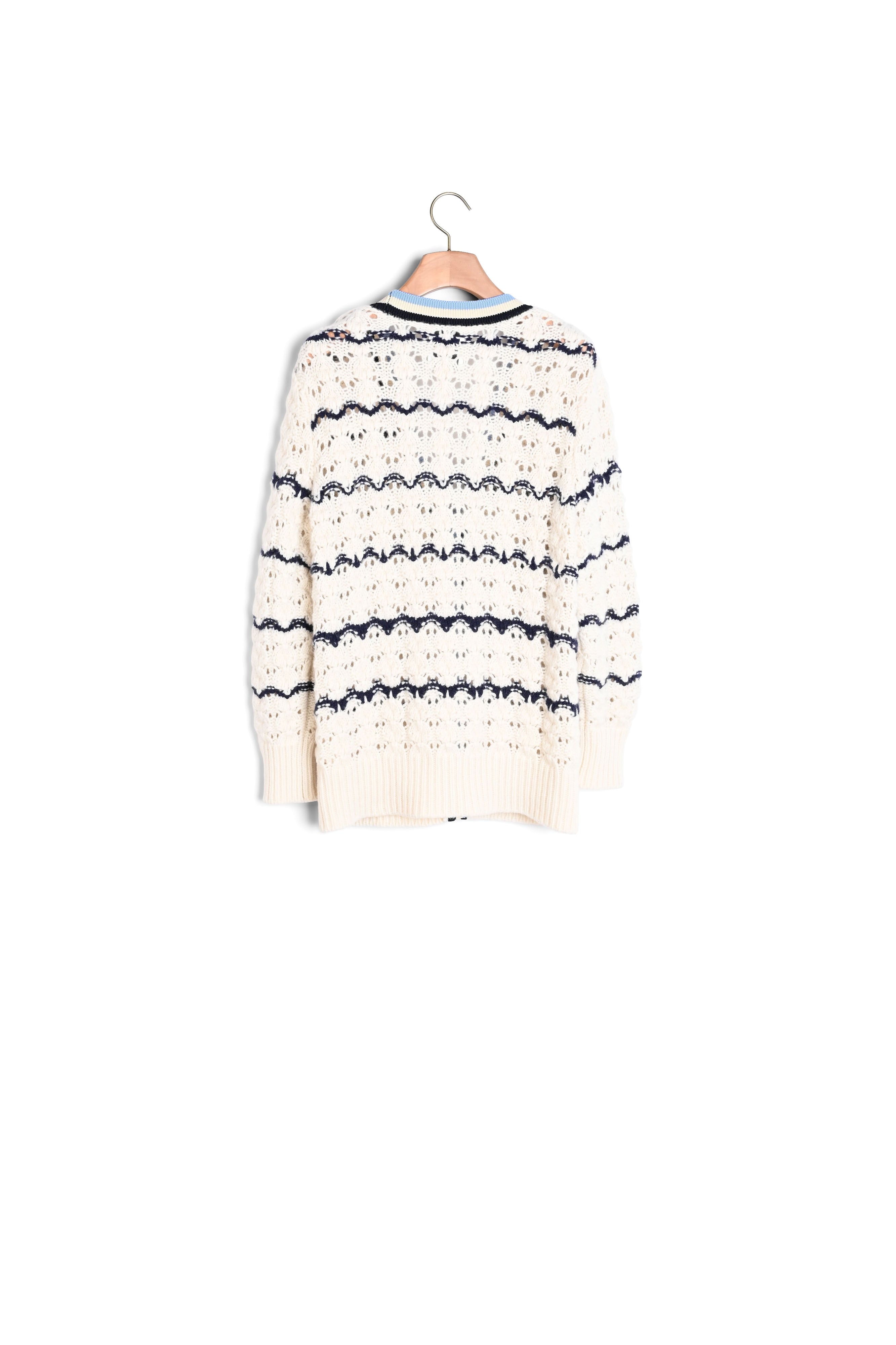 Cardi-coat avec patch Sandro seconde main