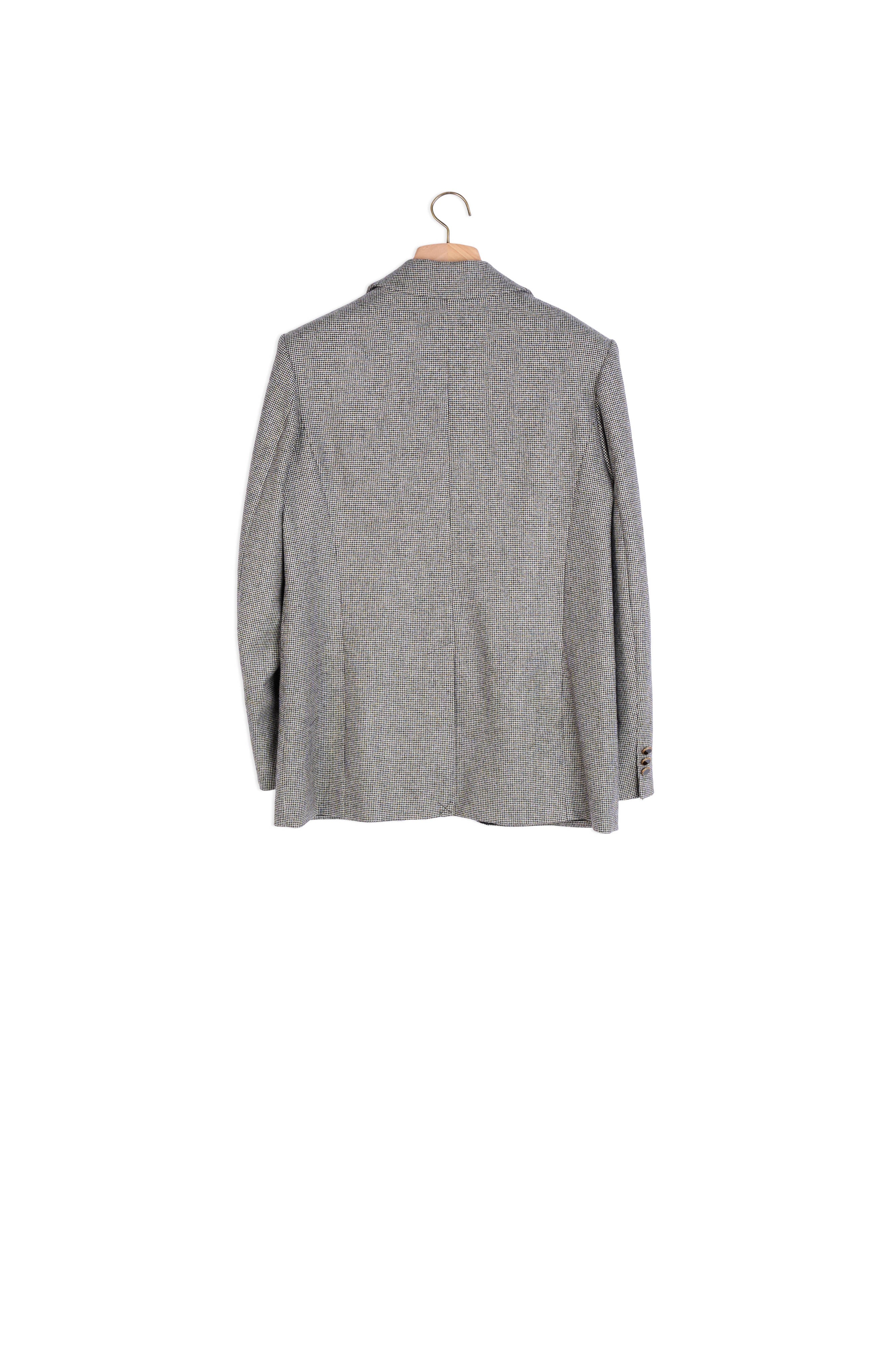 Veste tailleur pied de poule Sandro seconde main