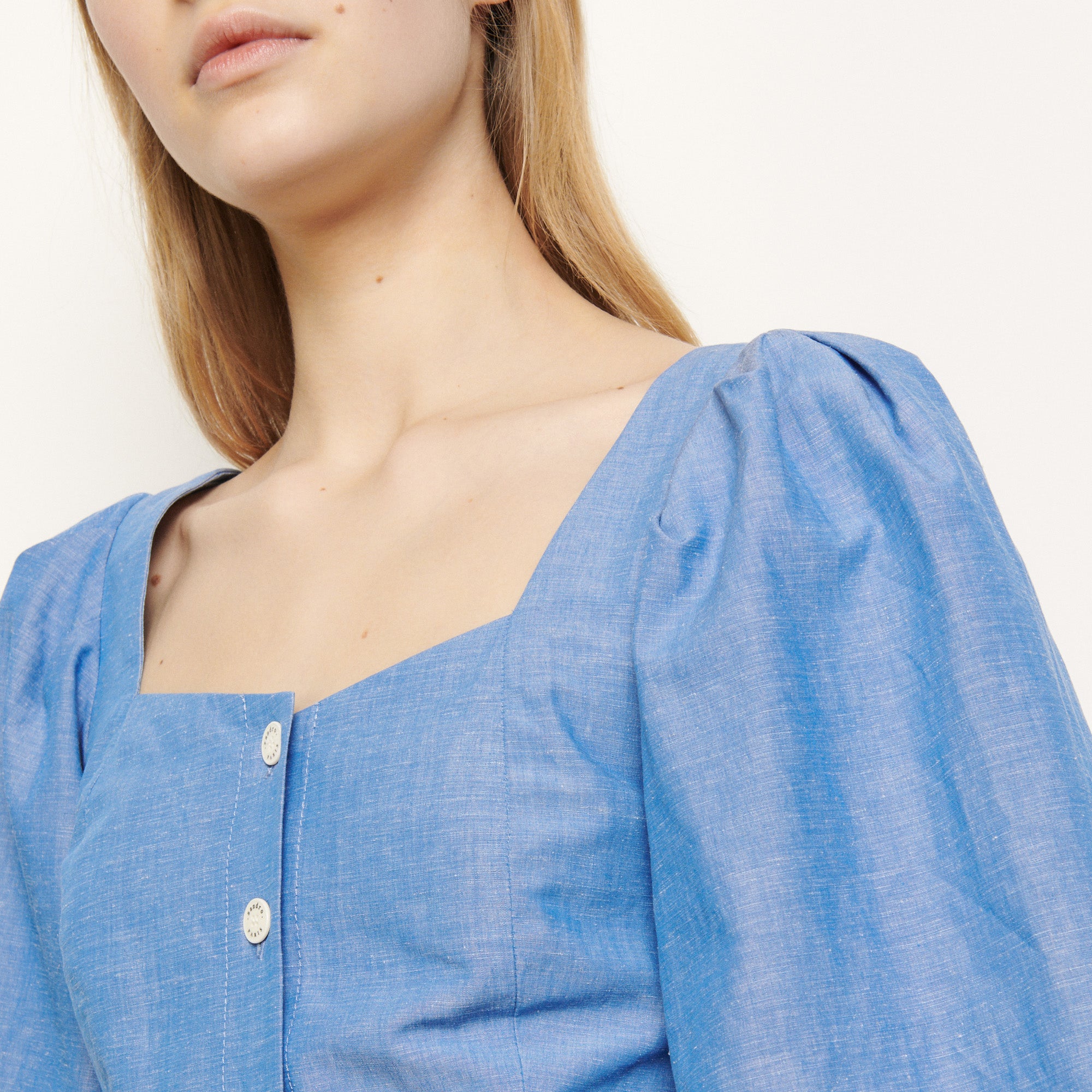 Chemise à manches bouffantes Sandro seconde main