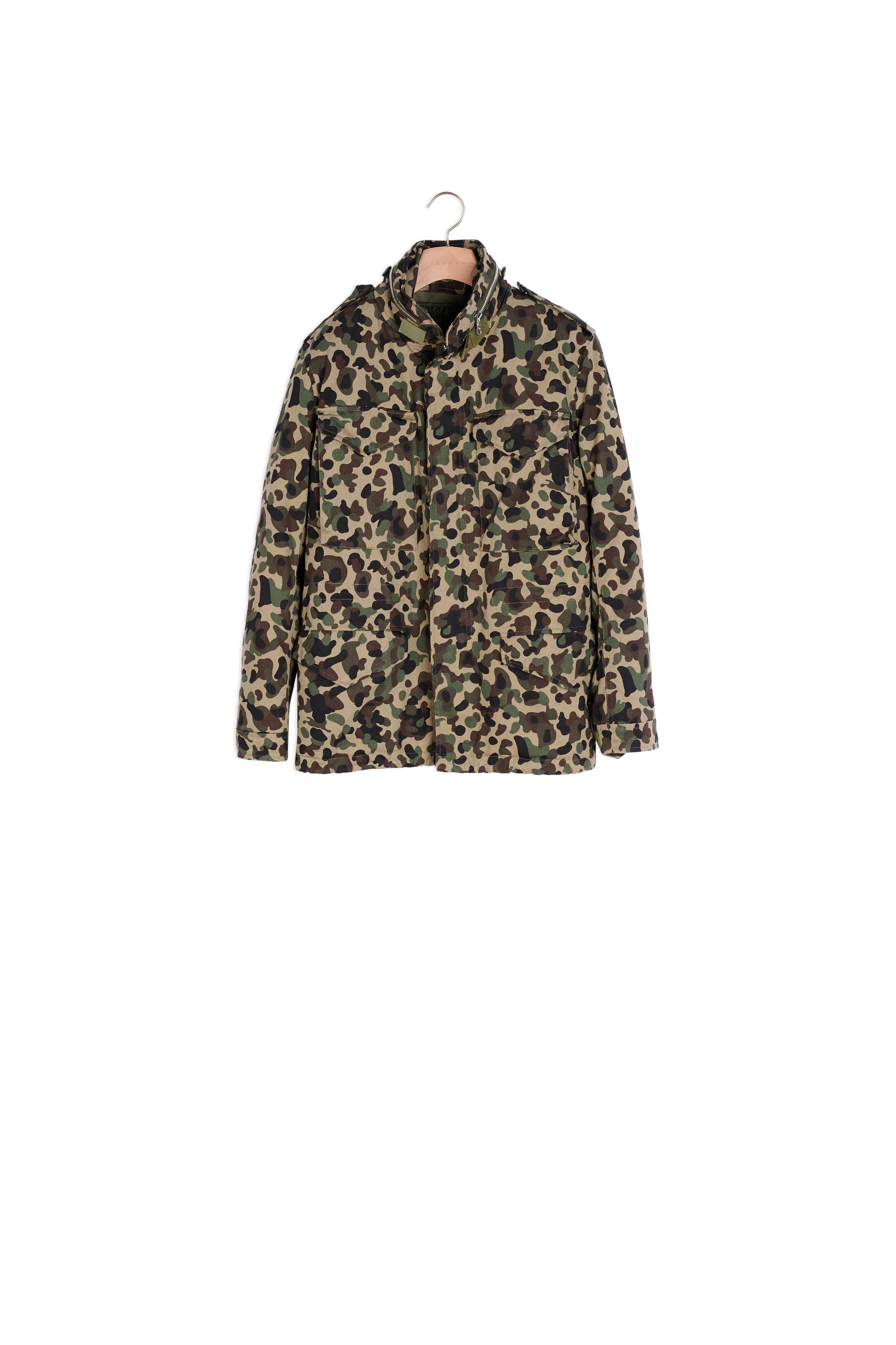 Saharienne camouflage Sandro seconde main