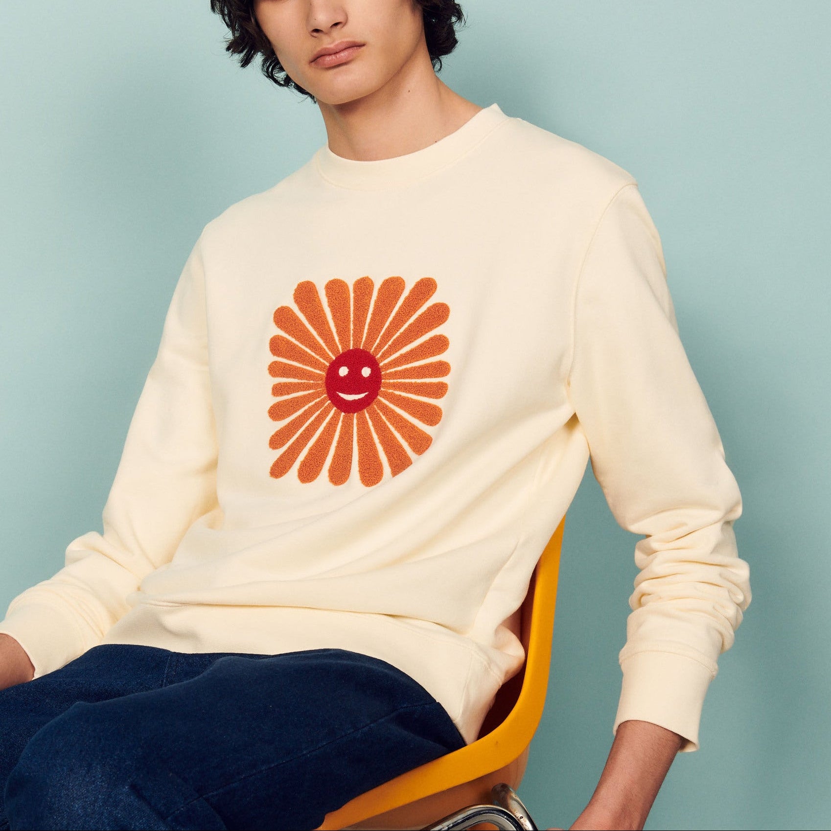 Sweat avec patch Sandro seconde main