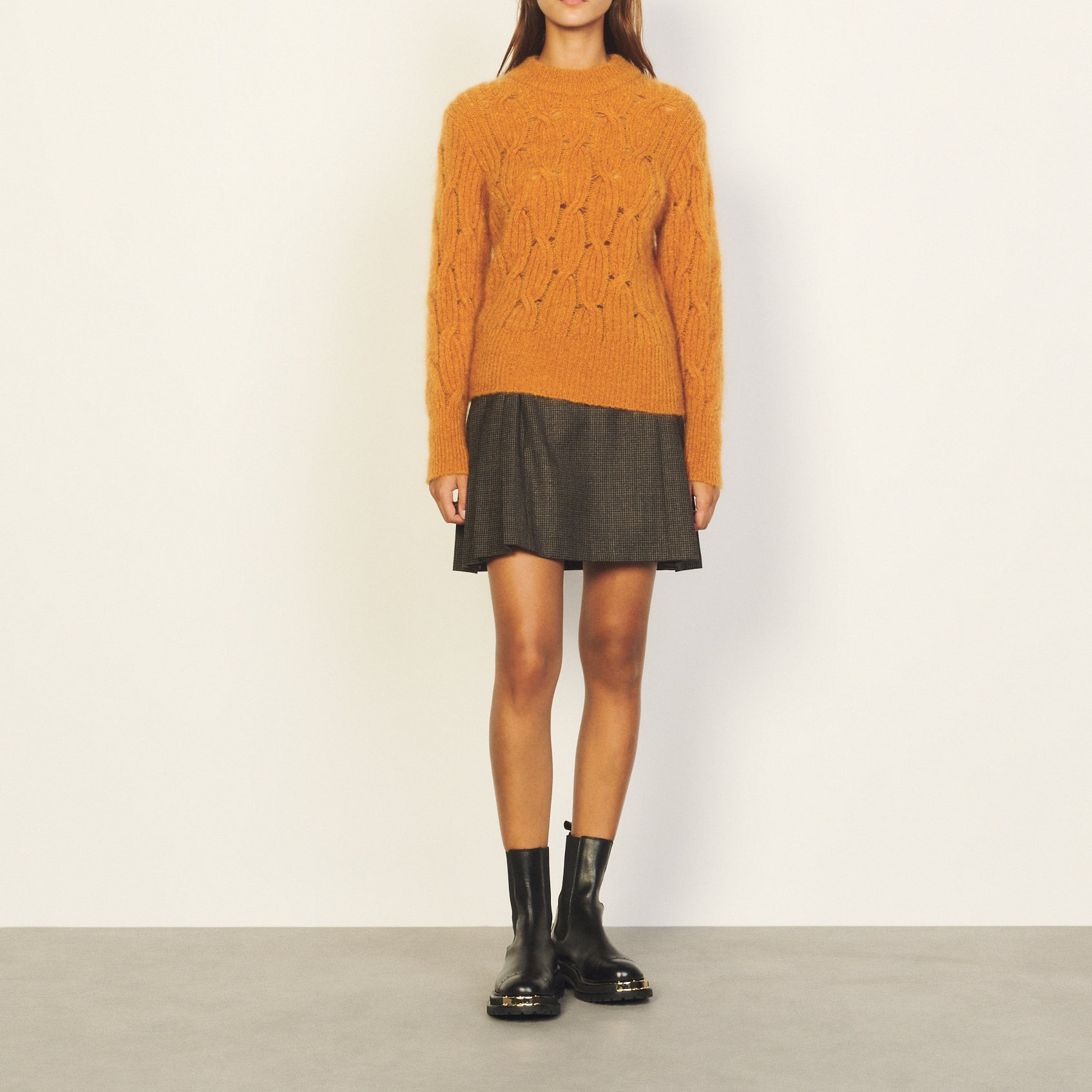 Pull Camel Sandro seconde main