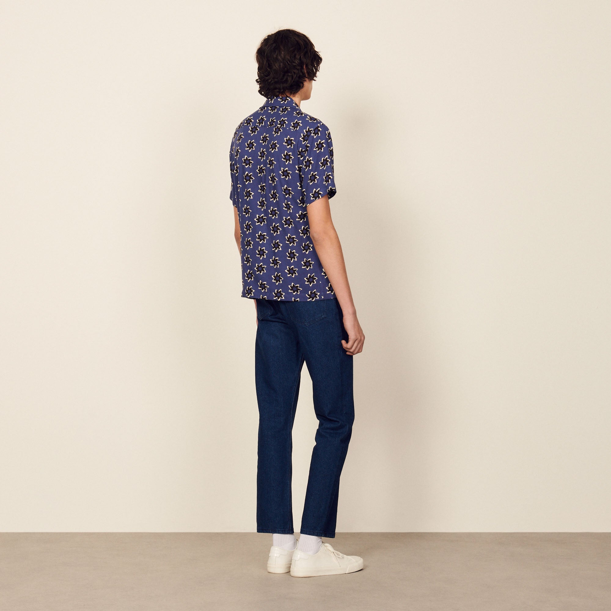 Chemise fluide imprimée Sandro seconde main