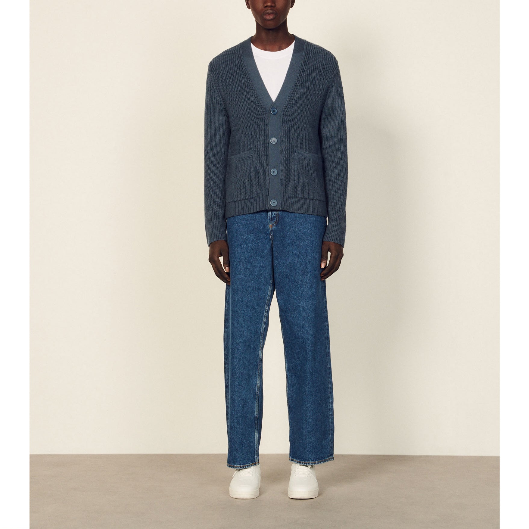 Cardigan en laine Sandro seconde main