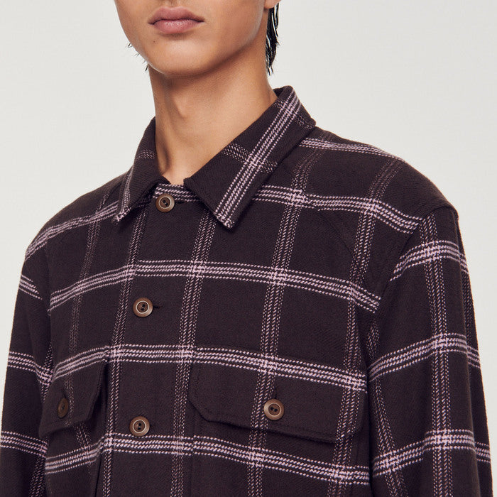 SurChemise à carreaux Sandro seconde main