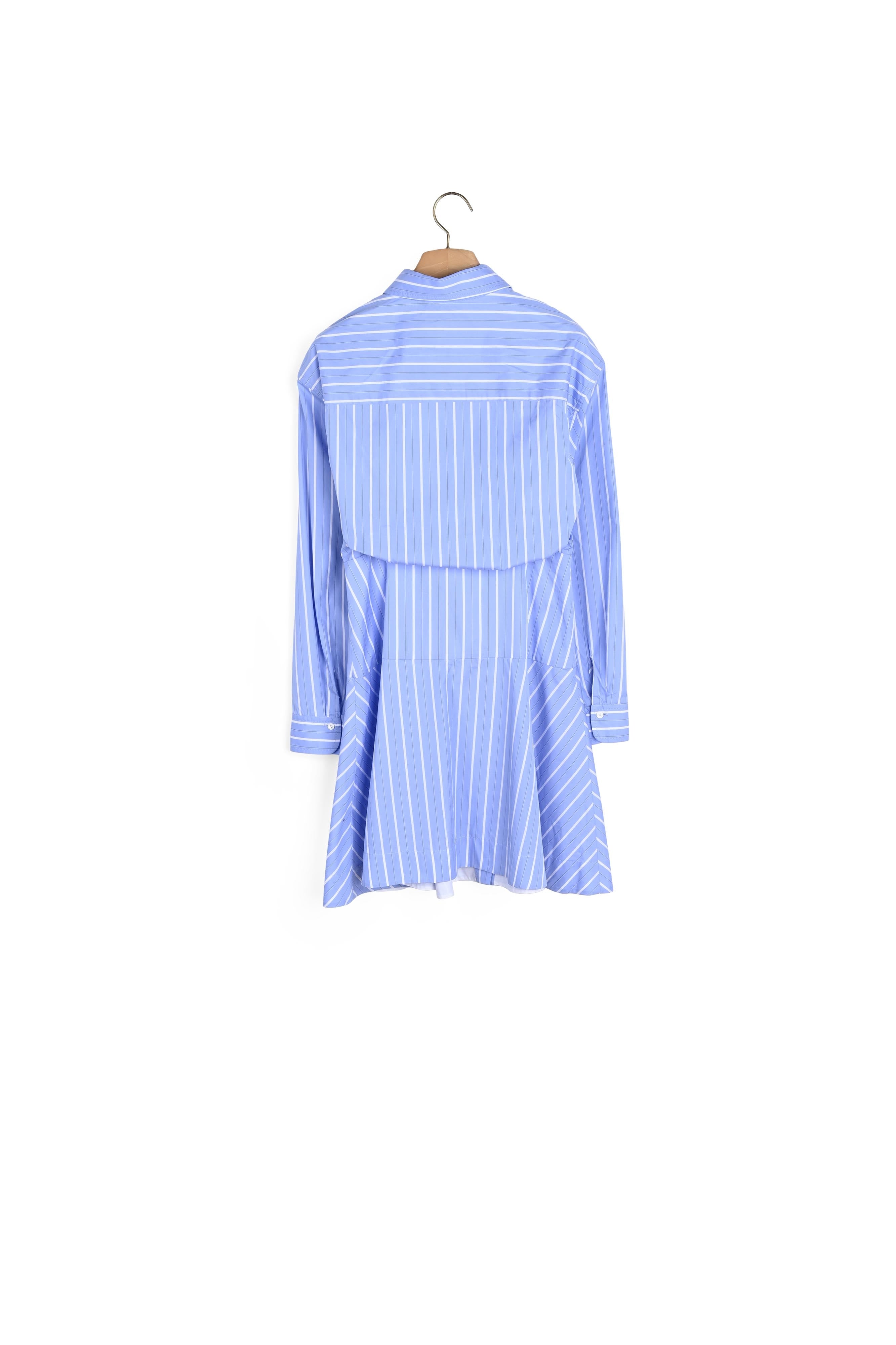 Robe Chemise nouée à rayures Sandro seconde main