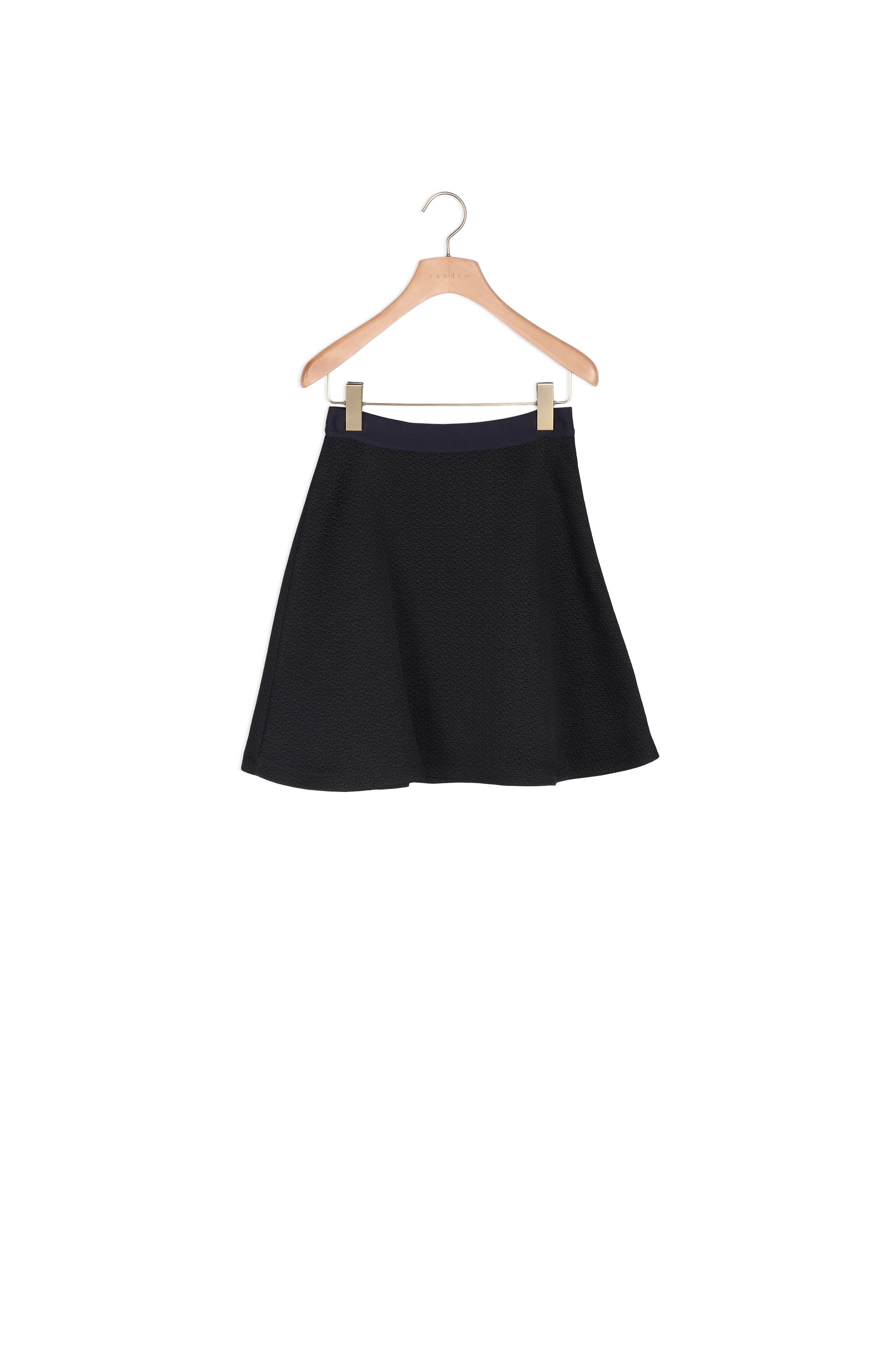 Jupe évasée et taille élastiquée Sandro seconde main