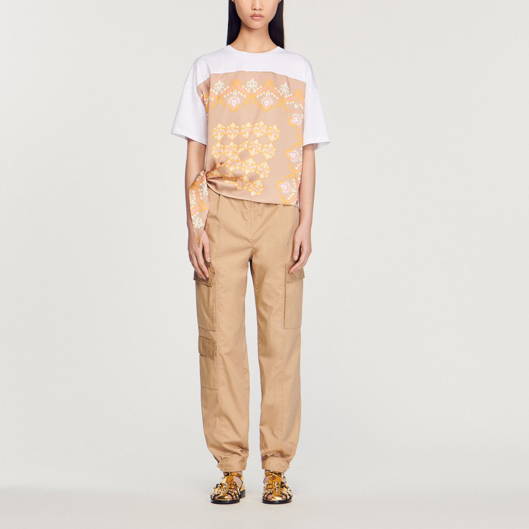 T-shirt foulard Sandro seconde main