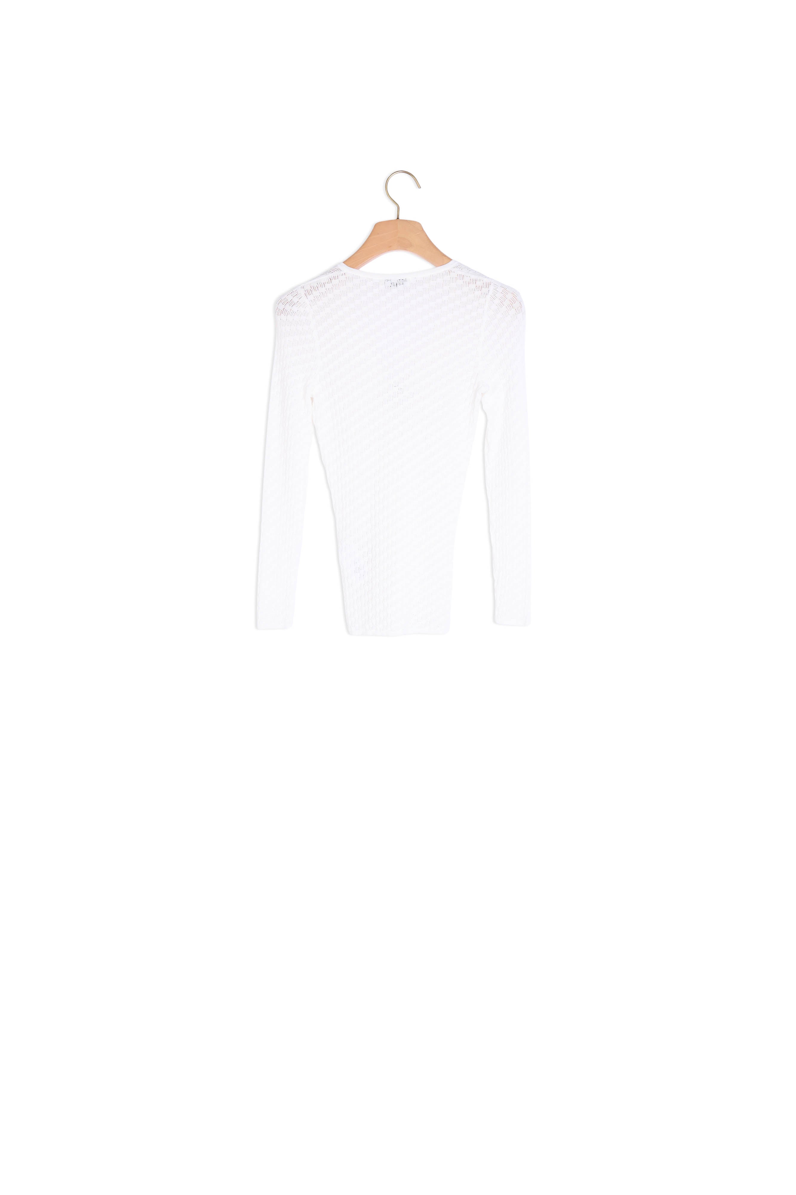 Pull en Maille pointelle détail anneaux Sandro seconde main