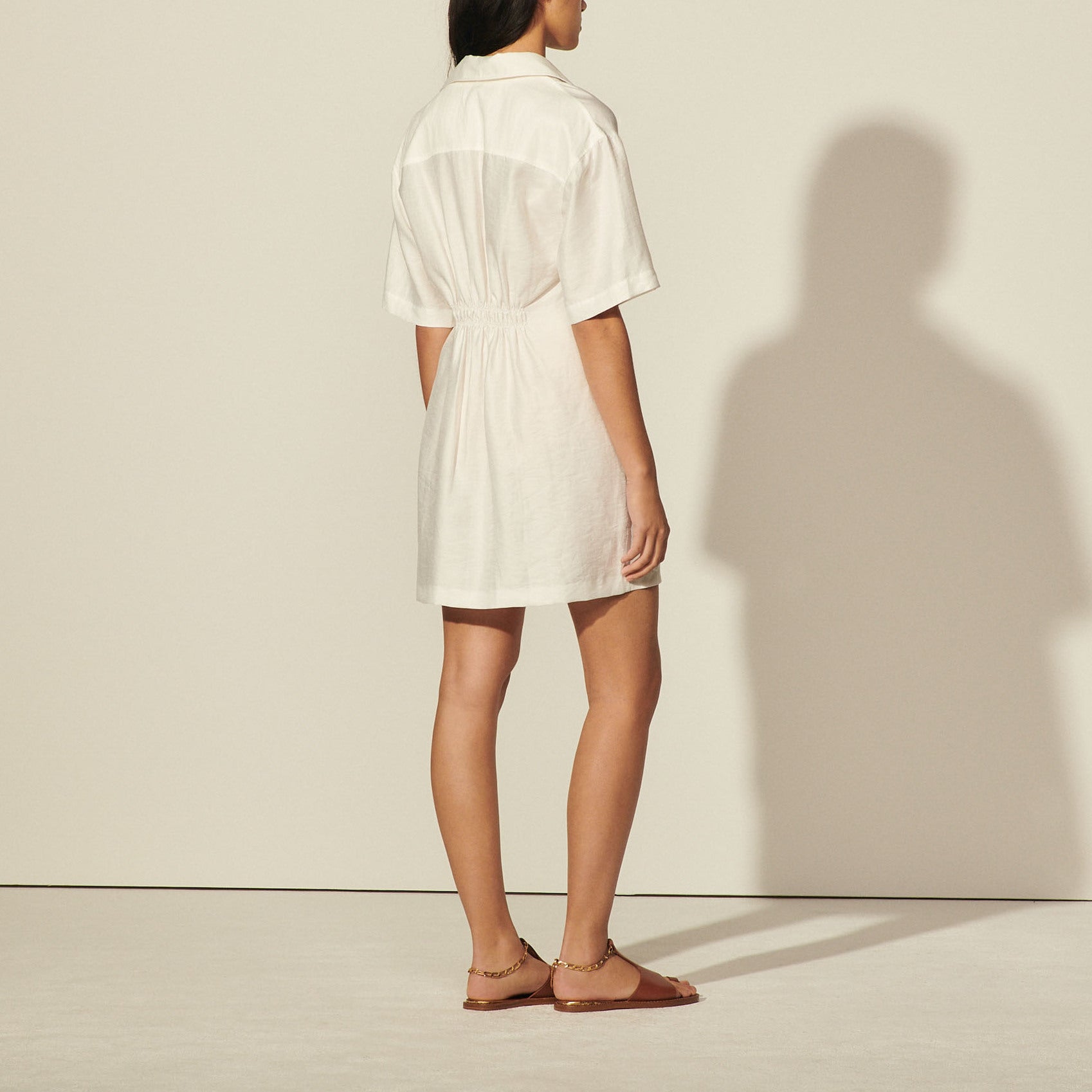 Robe courte drapée Sandro seconde main