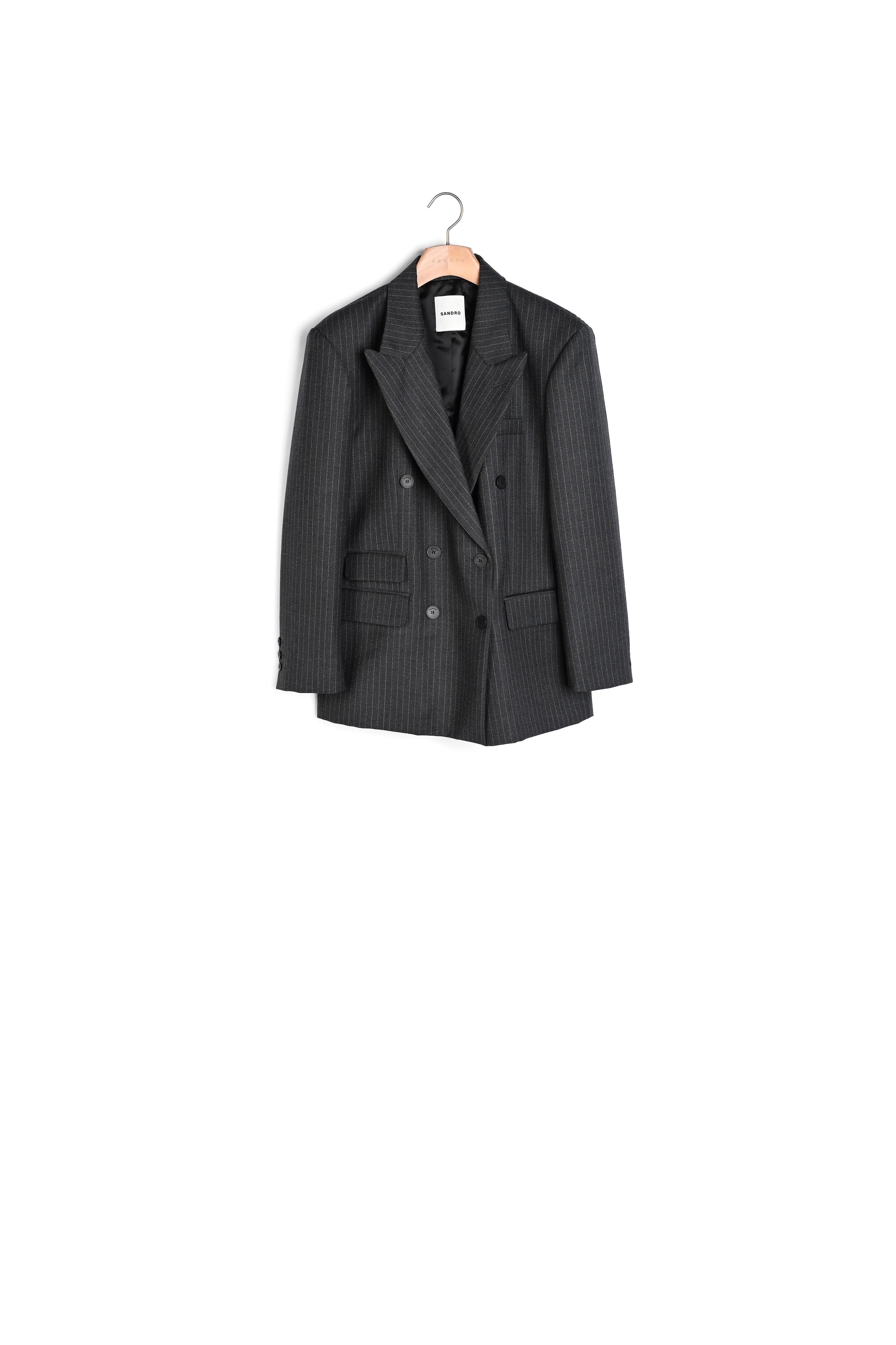 Veste de tailleur rayures Sandro seconde main