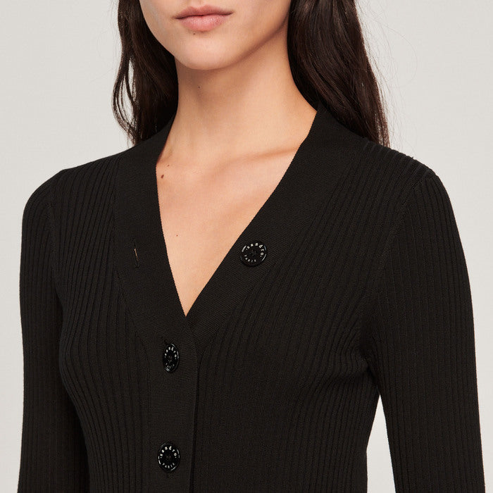 Cardigan en Maille Sandro seconde main