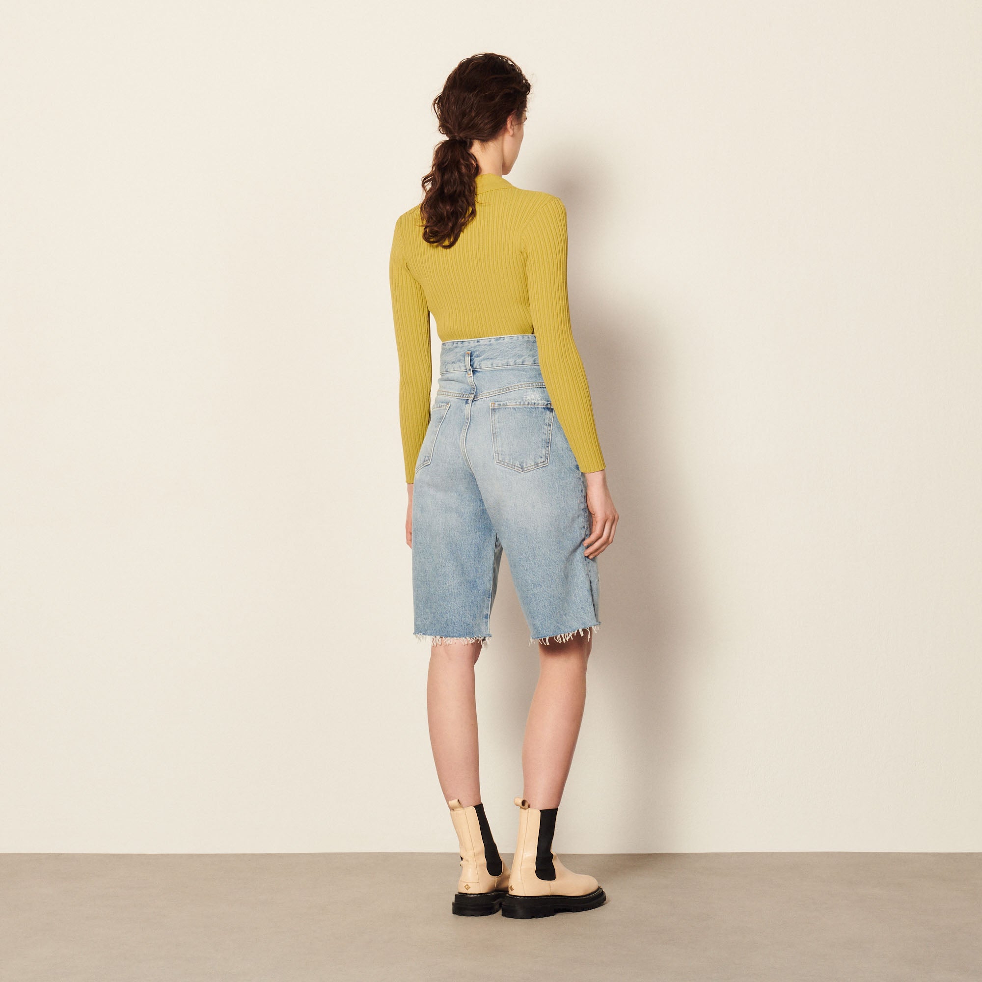 Bermuda en Jean Sandro seconde main