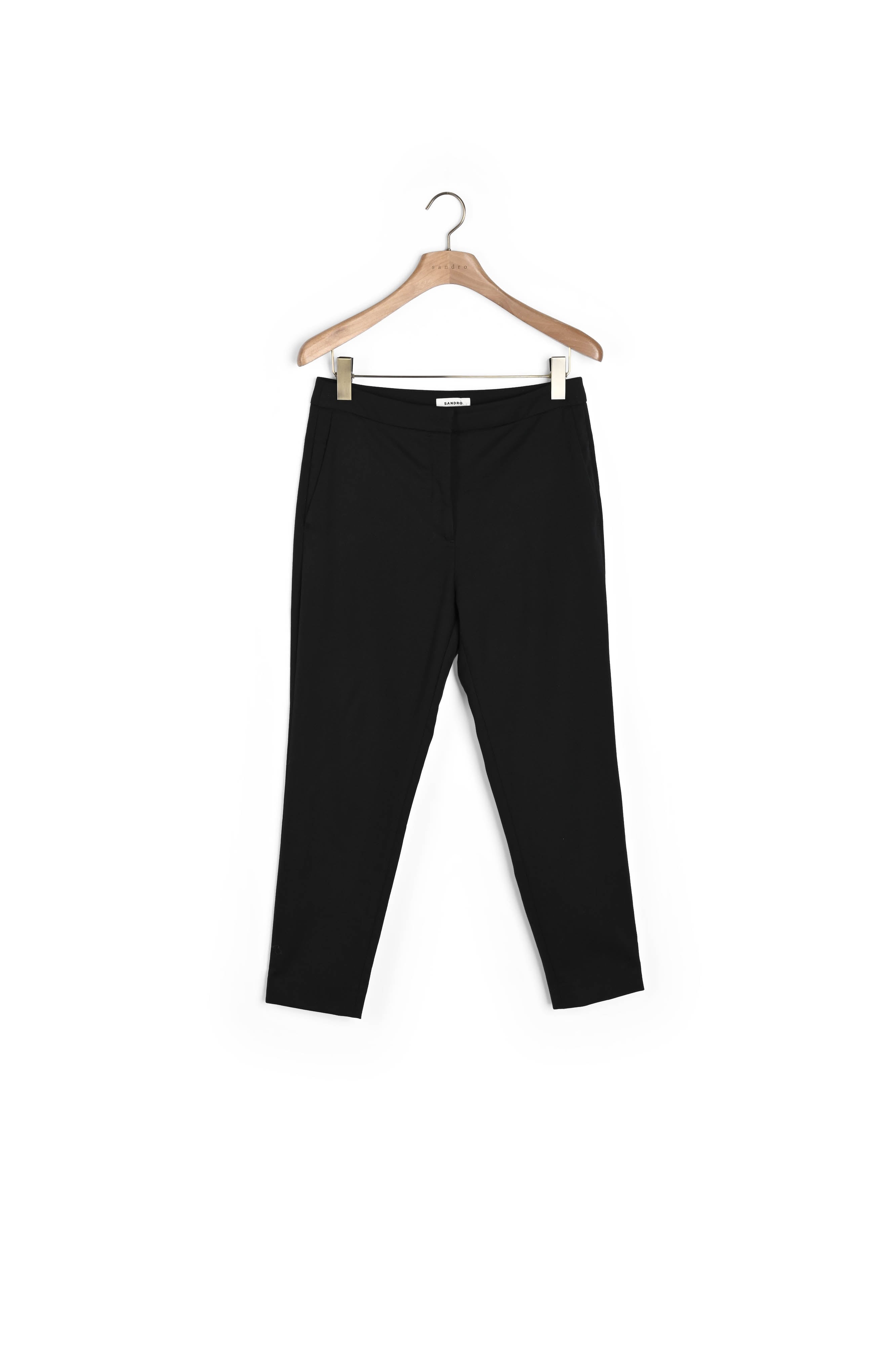 Pantalon Noir Sandro seconde main