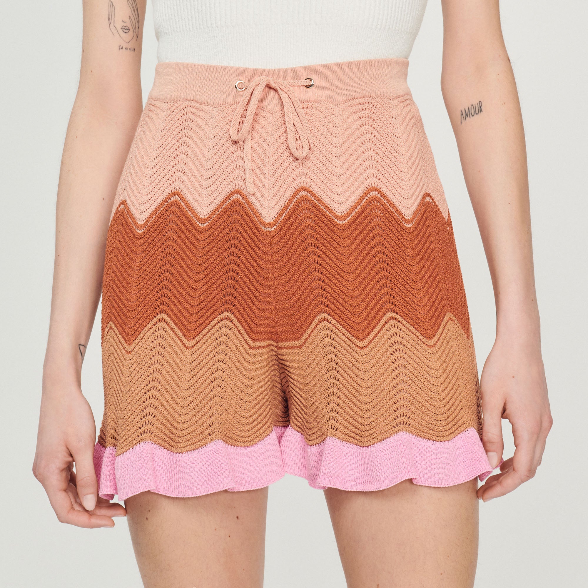 Short en Maille Sandro seconde main
