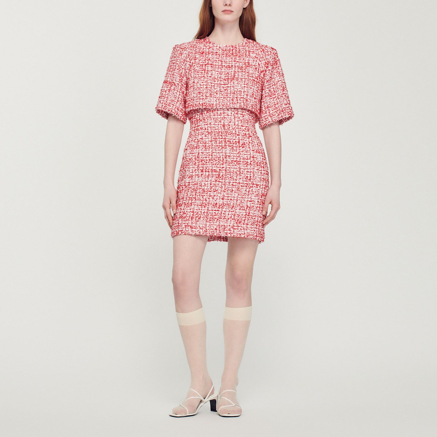 Robe en tweed Sandro seconde main