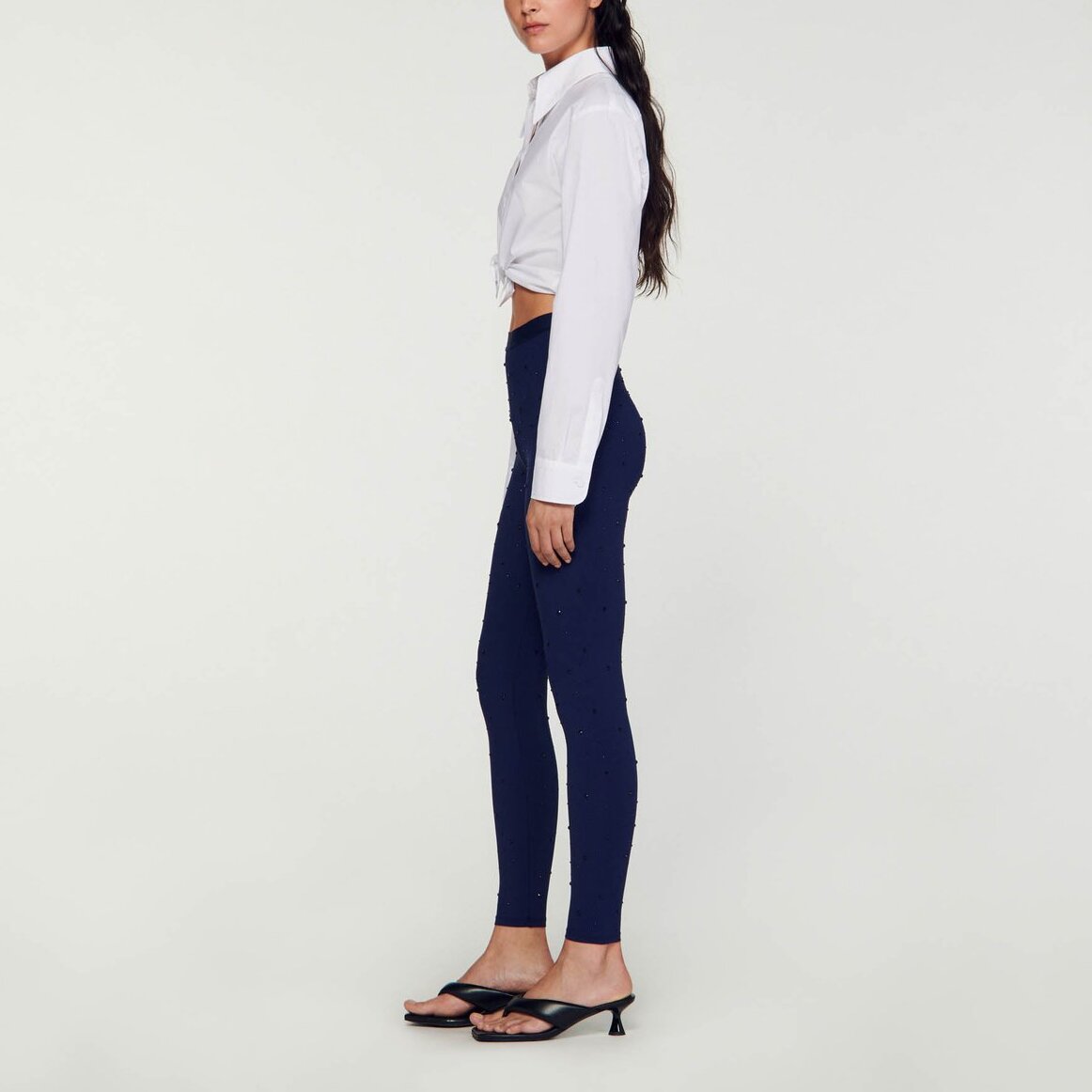 Legging à strass Sandro seconde main