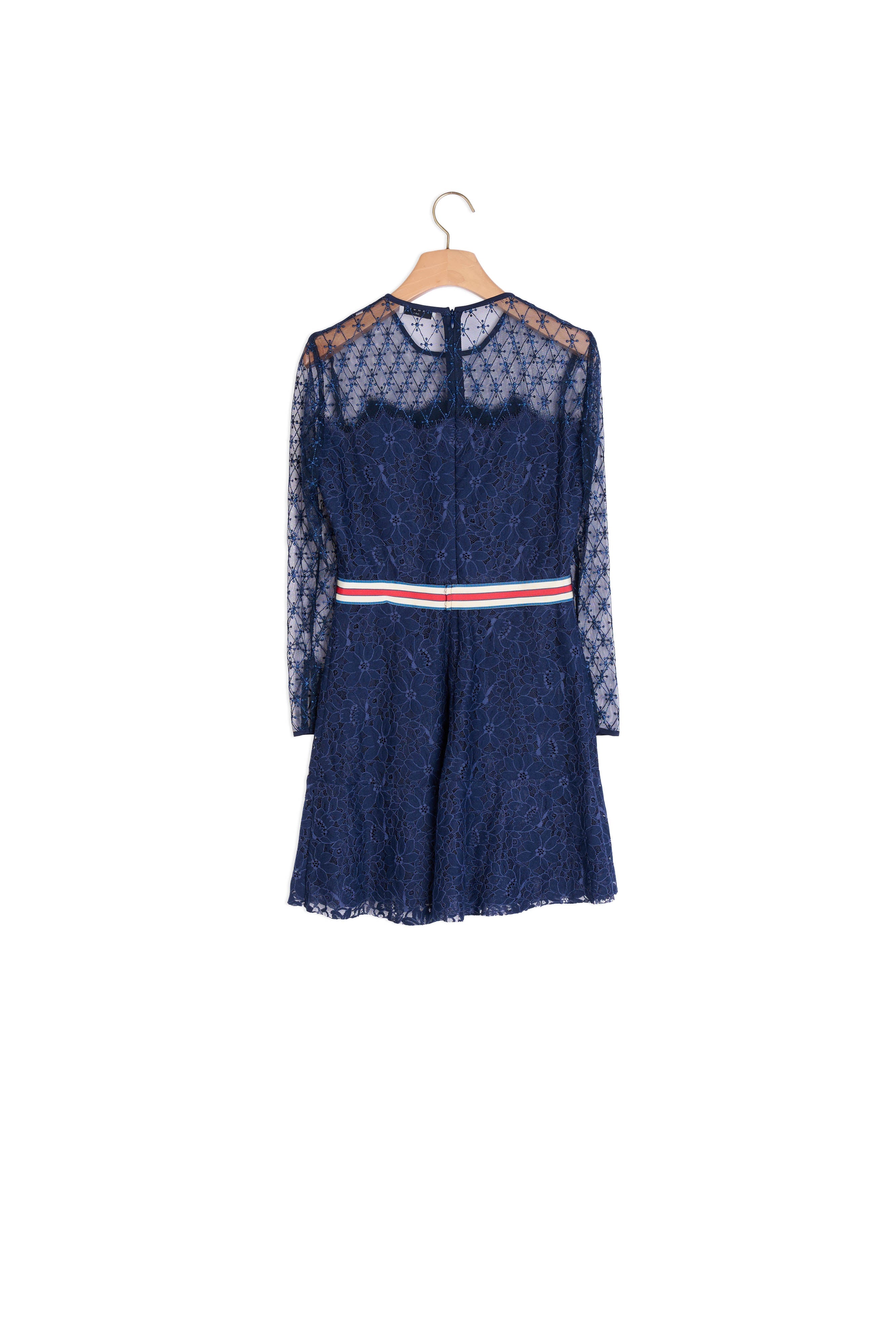 Robe courte en dentelle Sandro seconde main