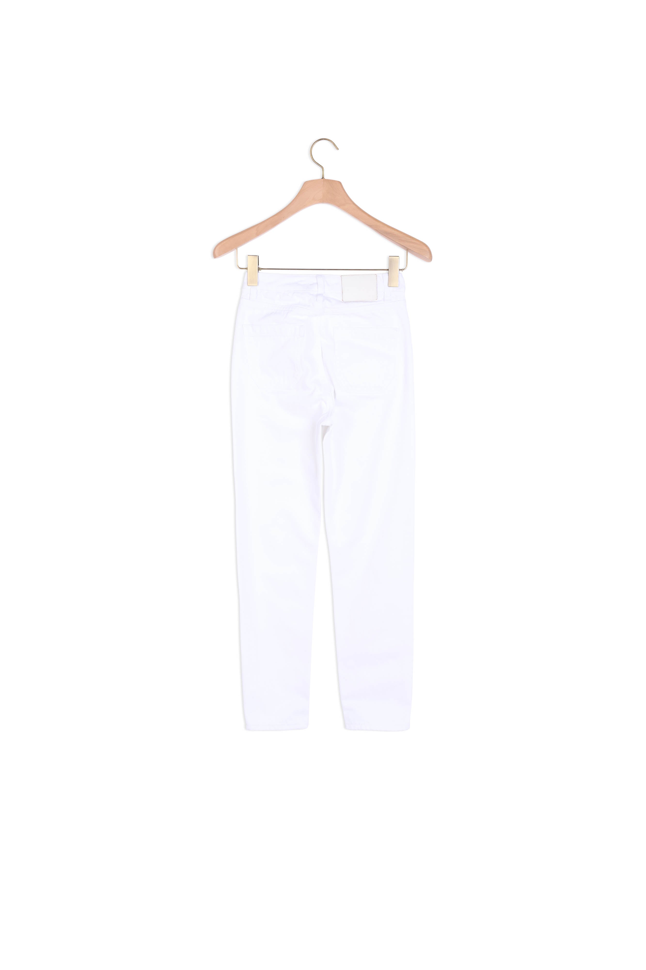 Jean taille haute à la coupe droite Sandro seconde main