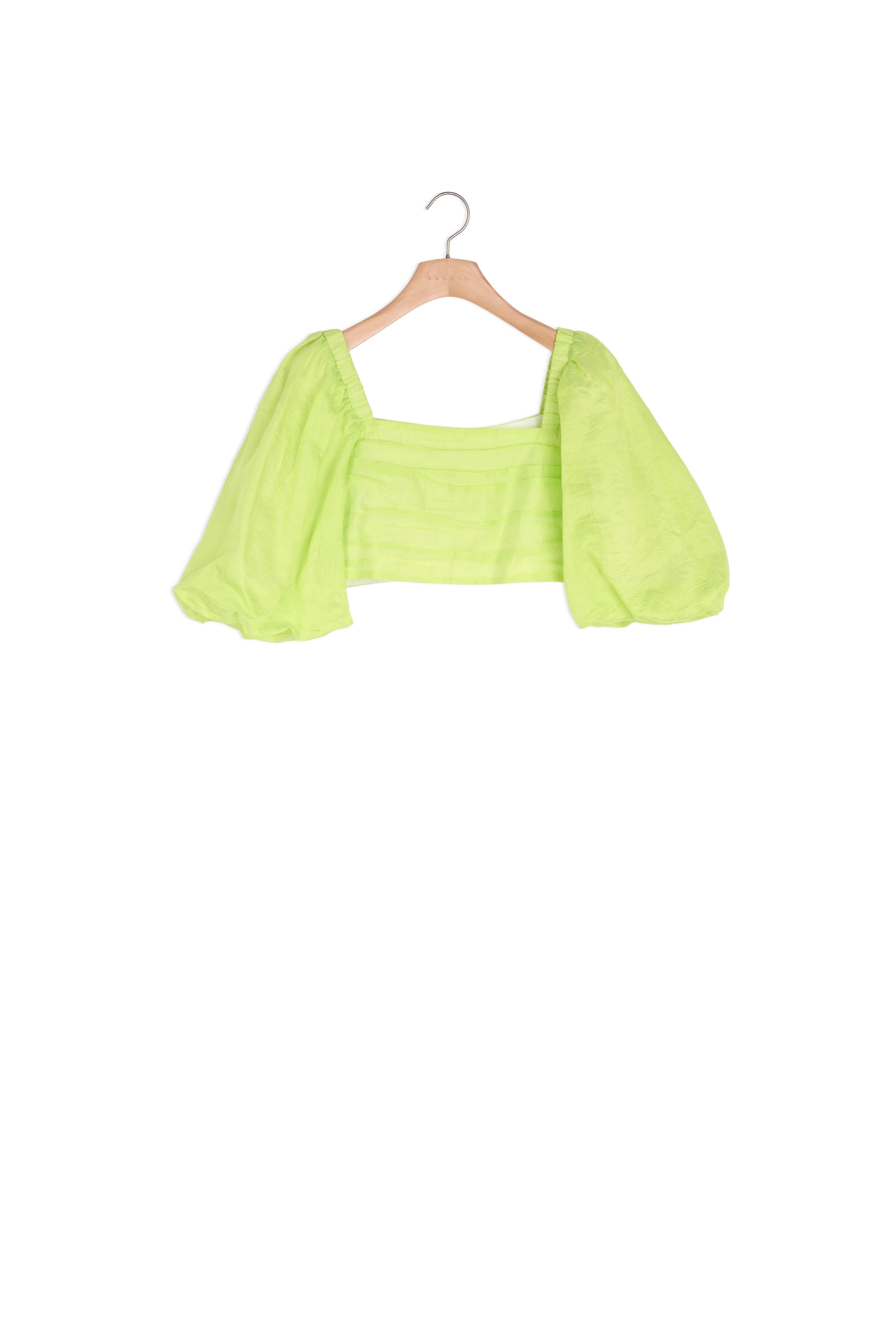 Top court froncé Sandro seconde main