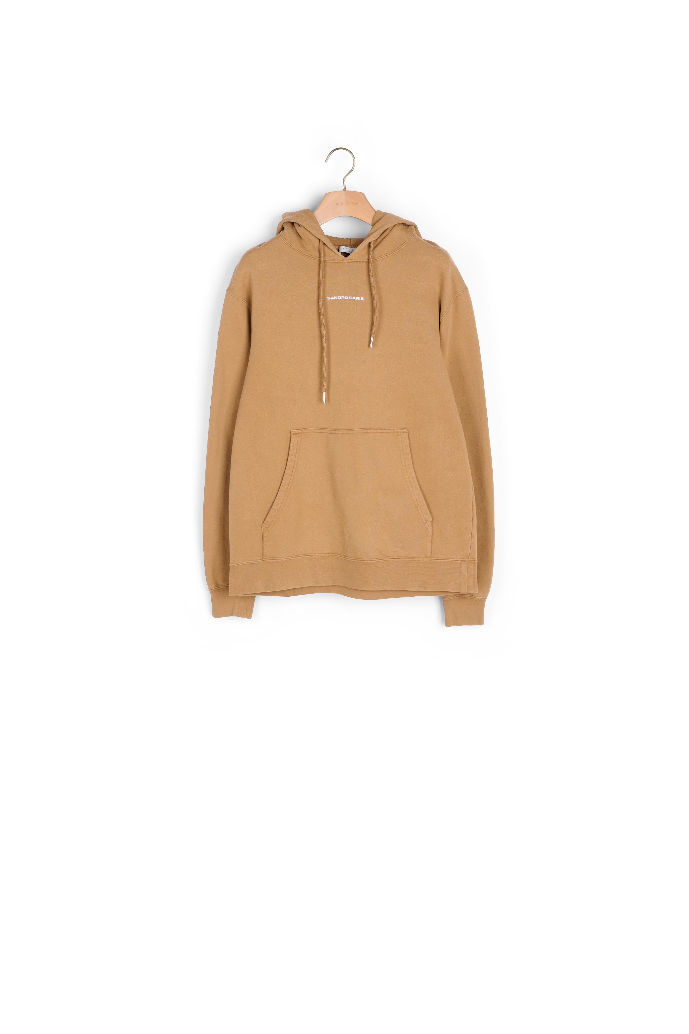 Sweat hoodie avec broderie logo Sandro seconde main