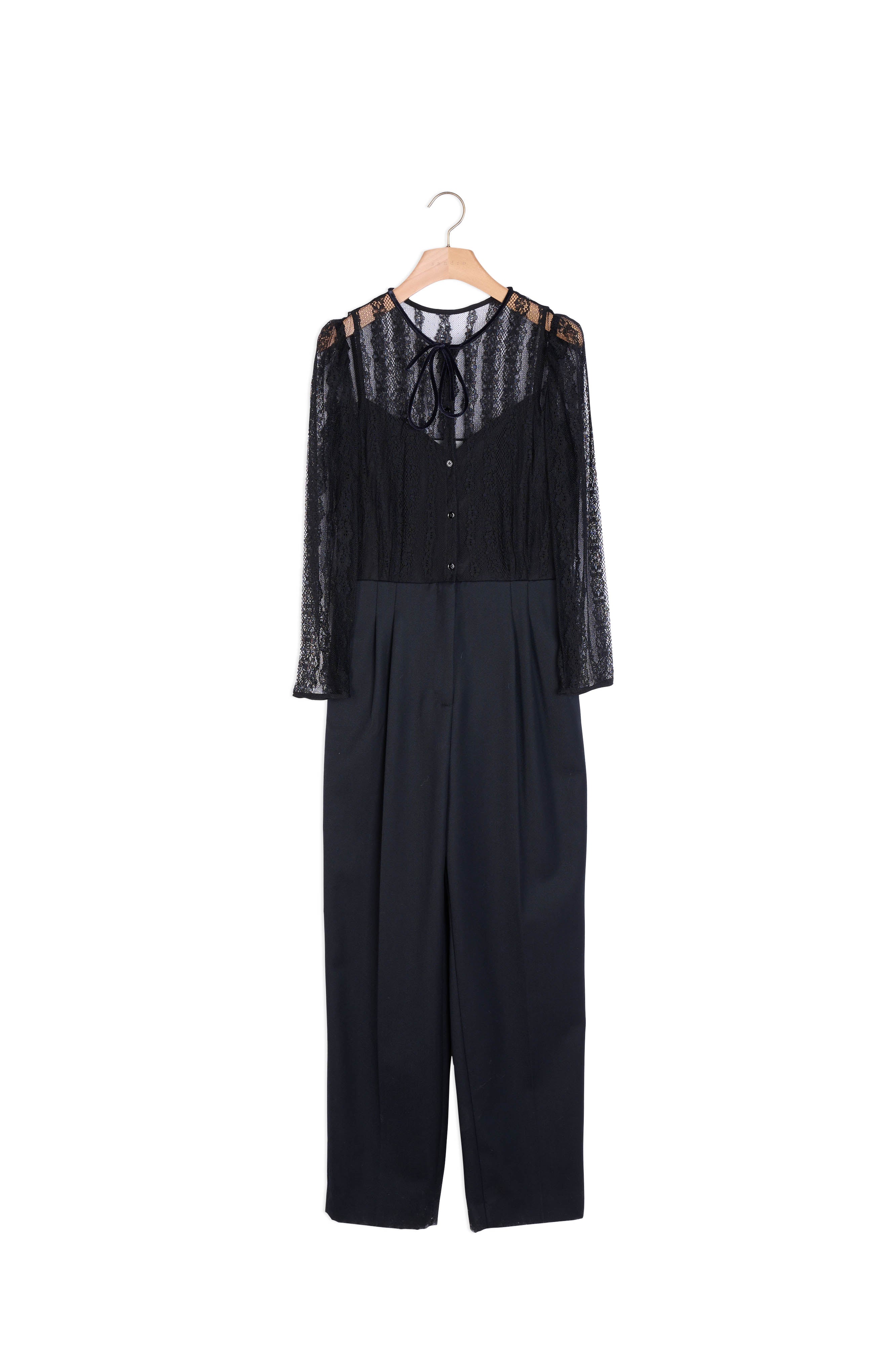 Combinaison Pantalon bi-matière Sandro seconde main