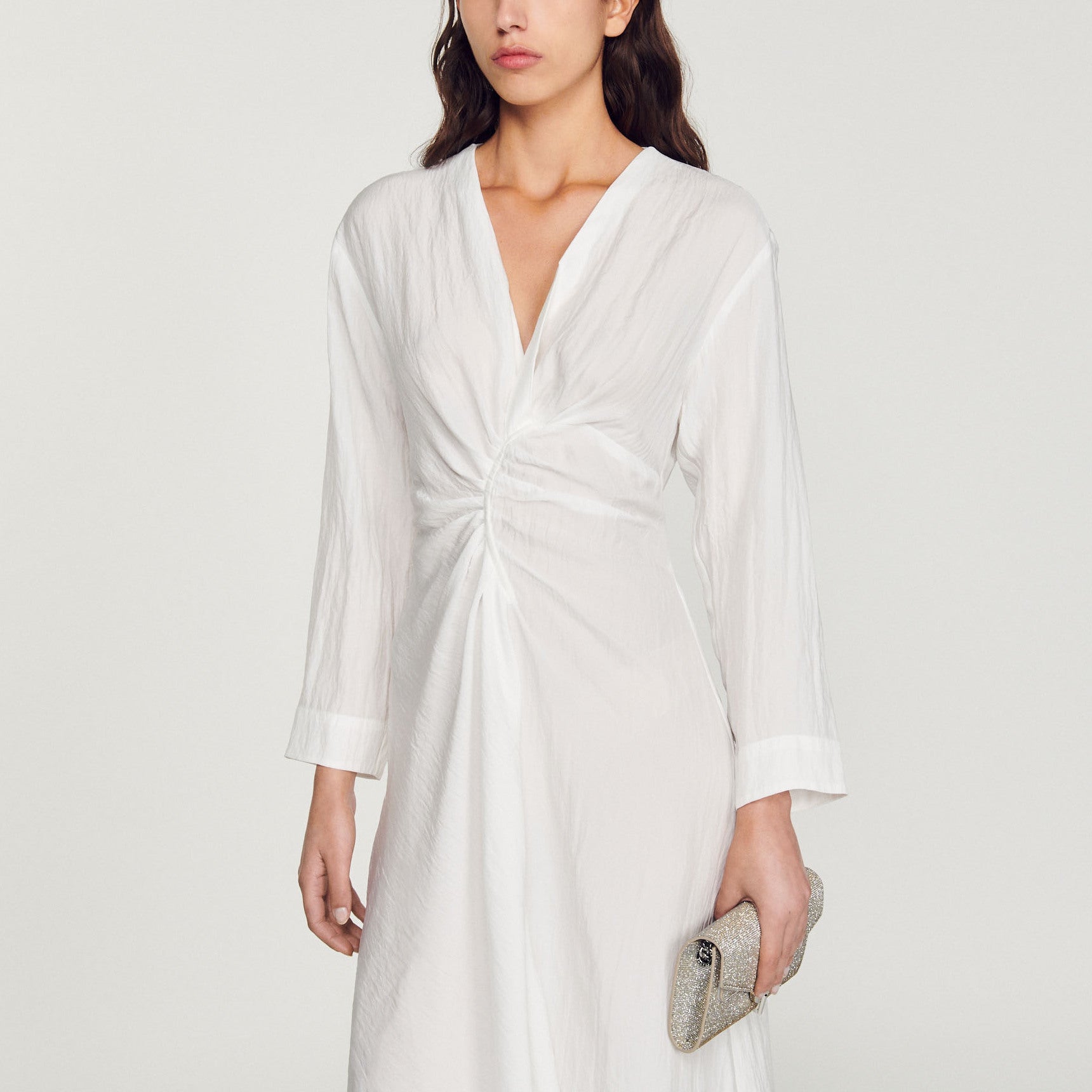 Robe longue fluide Sandro seconde main