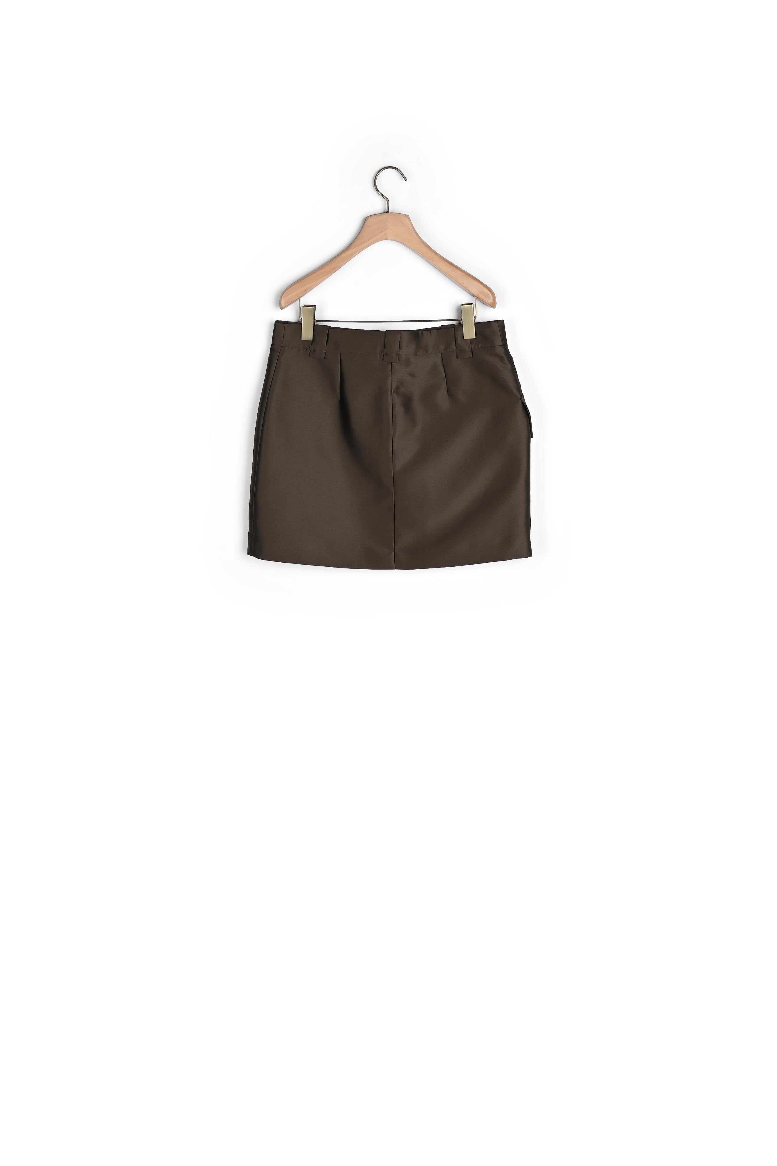 Jupe courte satinée Sandro seconde main