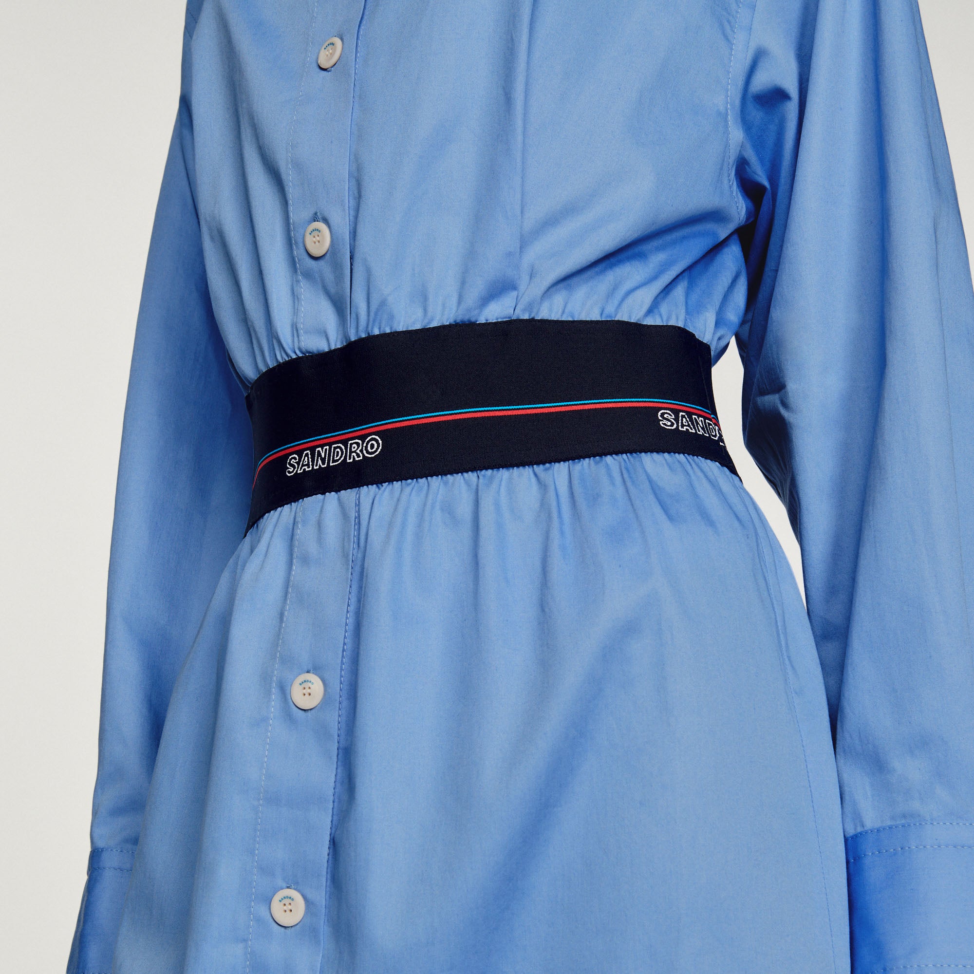 Robe Chemise avec élastique Sandro seconde main