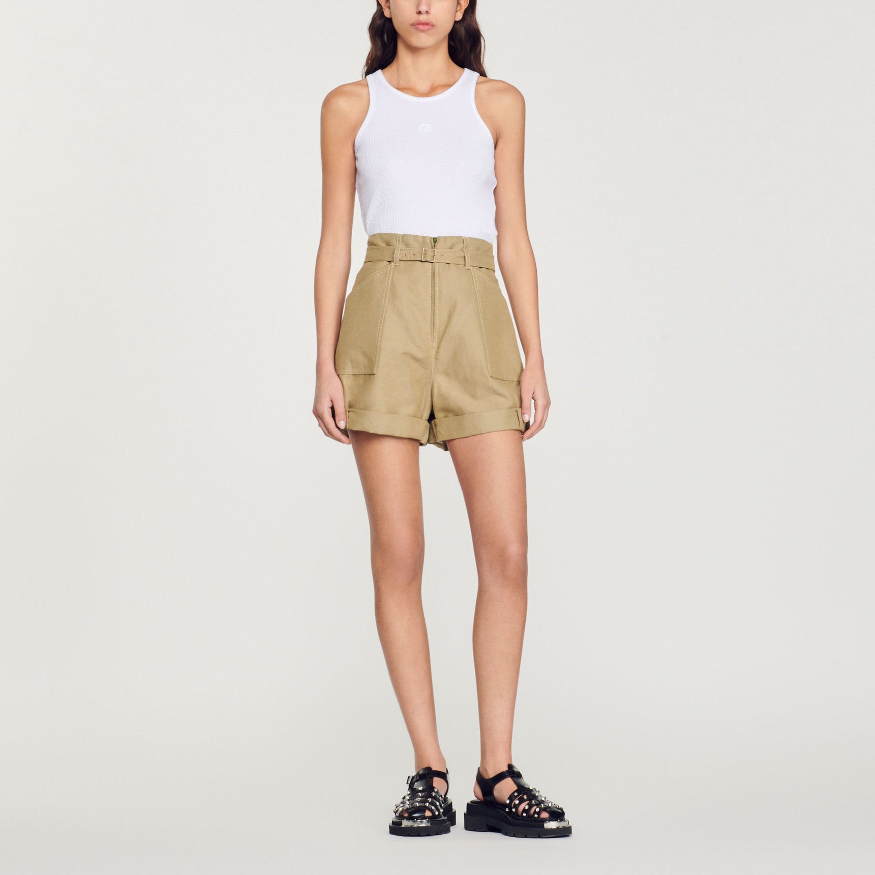 Short taille haute Sandro seconde main