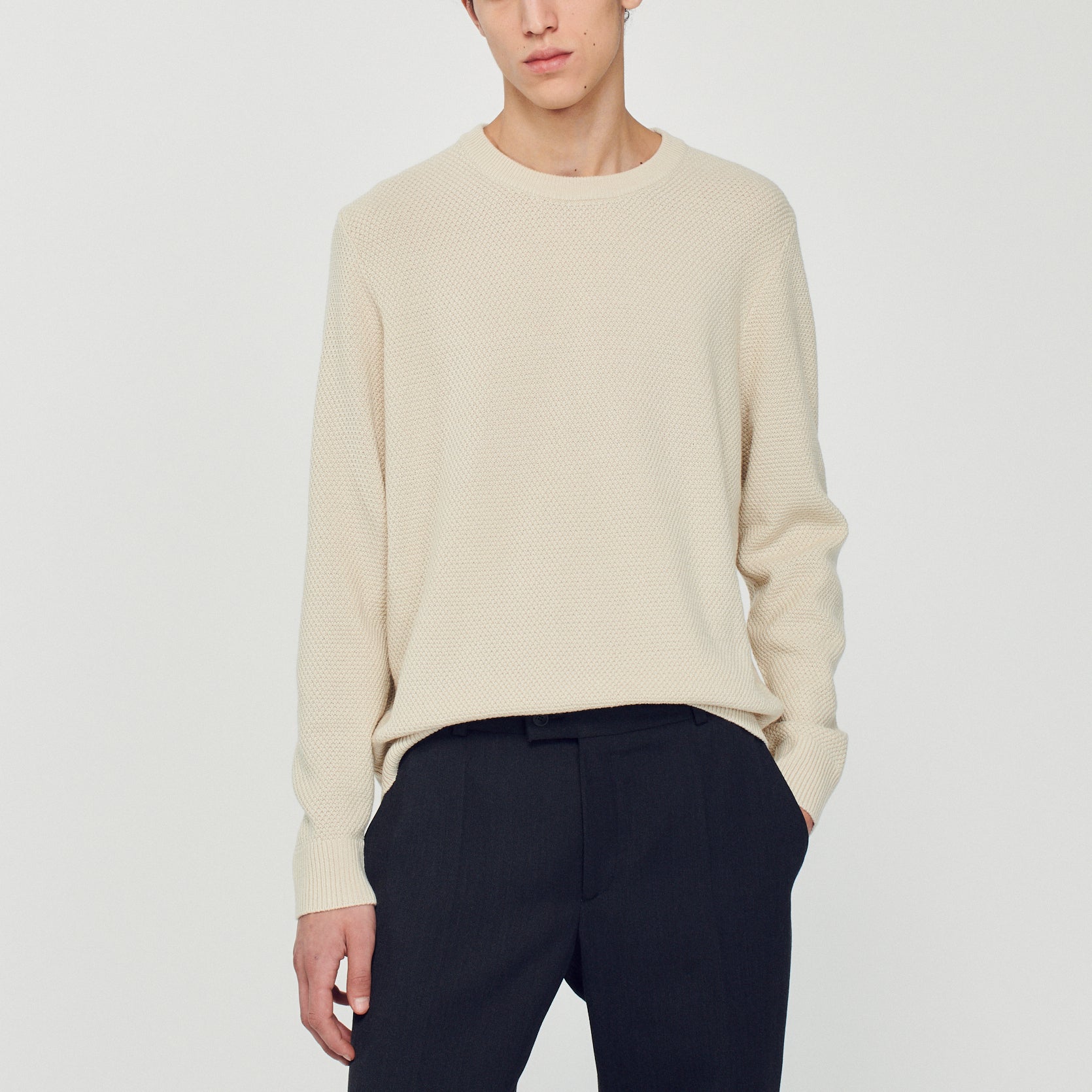 Pull en laine Sandro seconde main