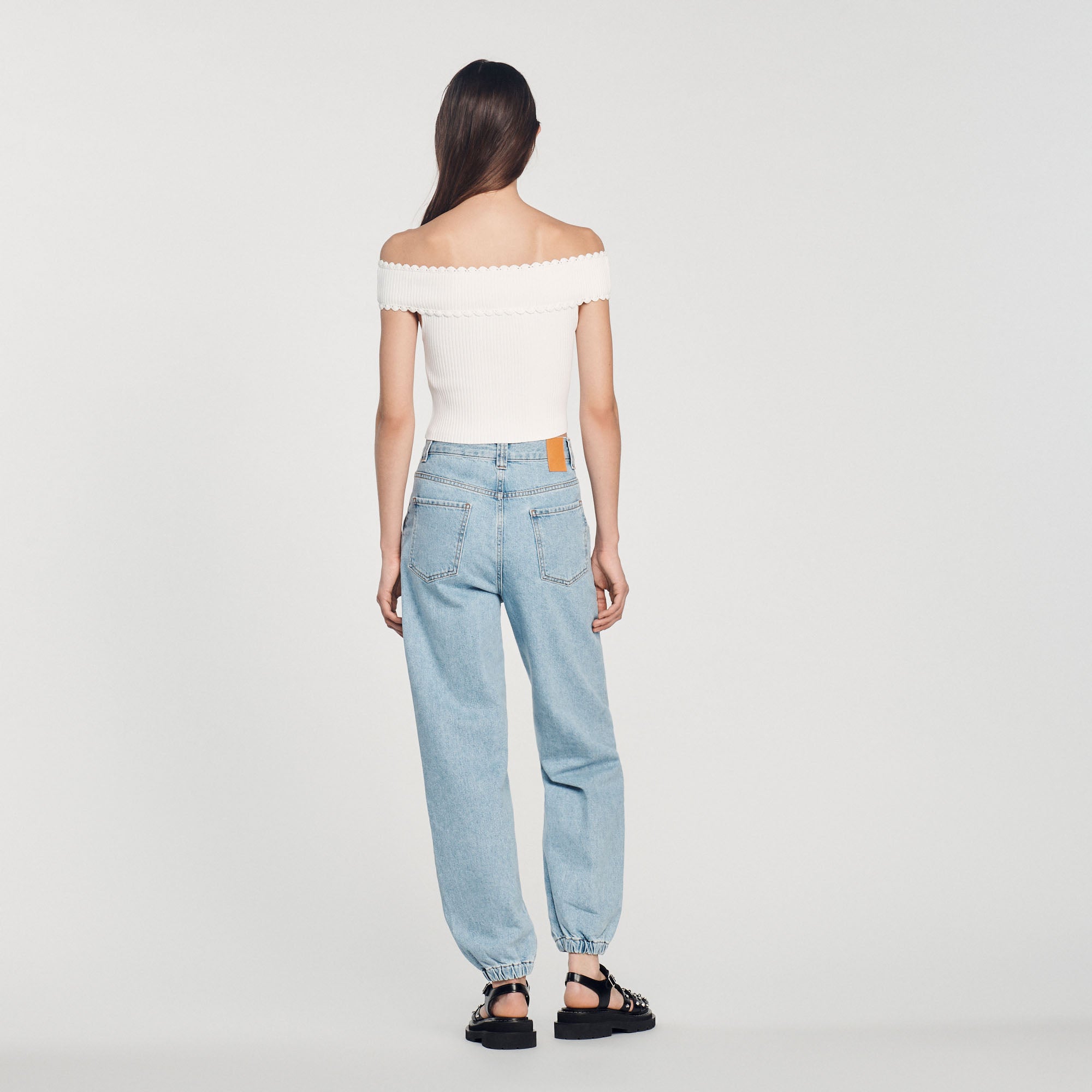 Top court en Maille Sandro seconde main