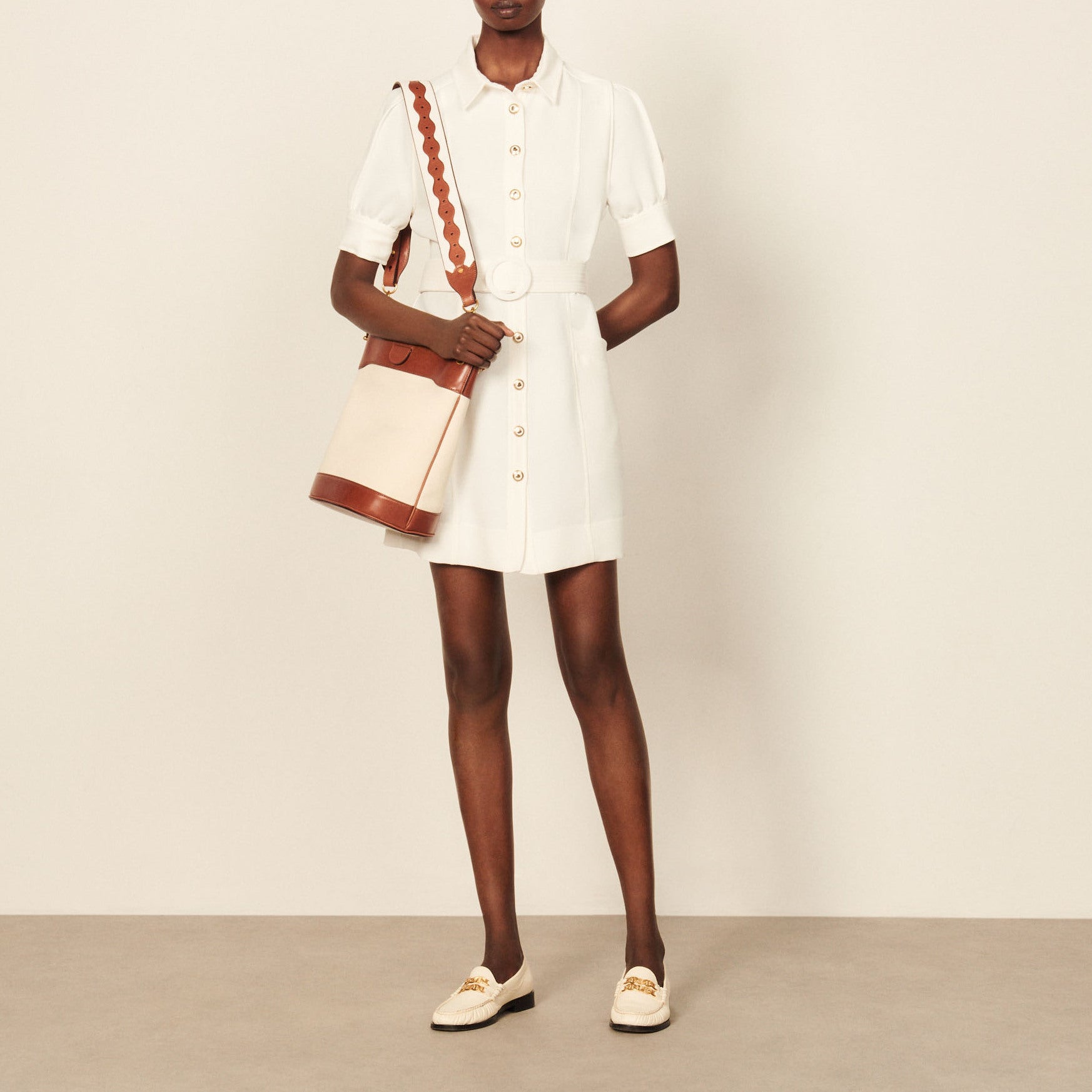 Robe Chemise boutonnée Sandro seconde main