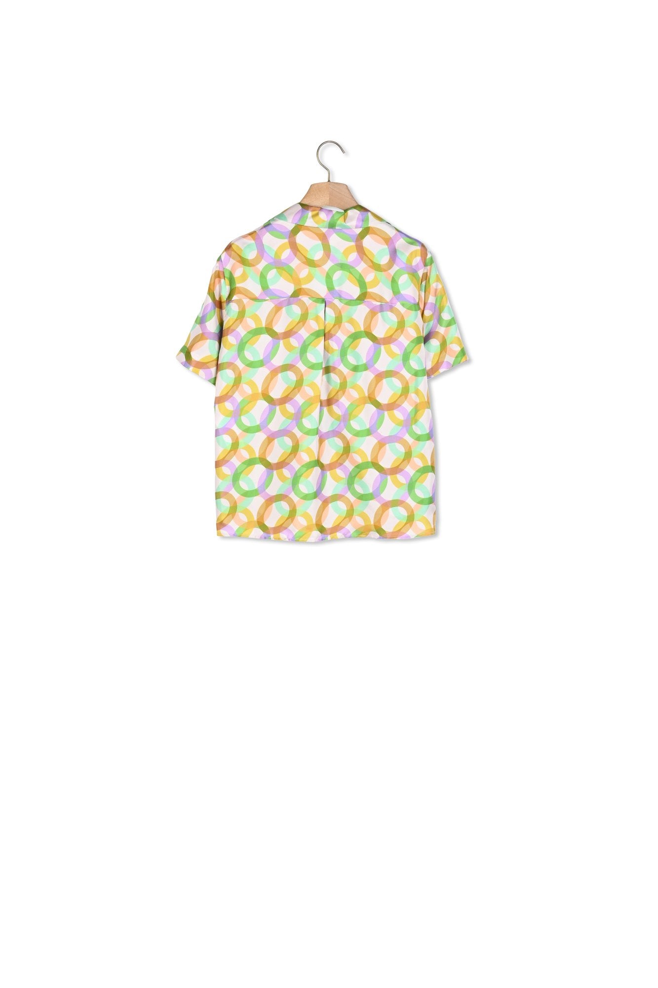 Chemise pyjama imprimée en soie Sandro seconde main