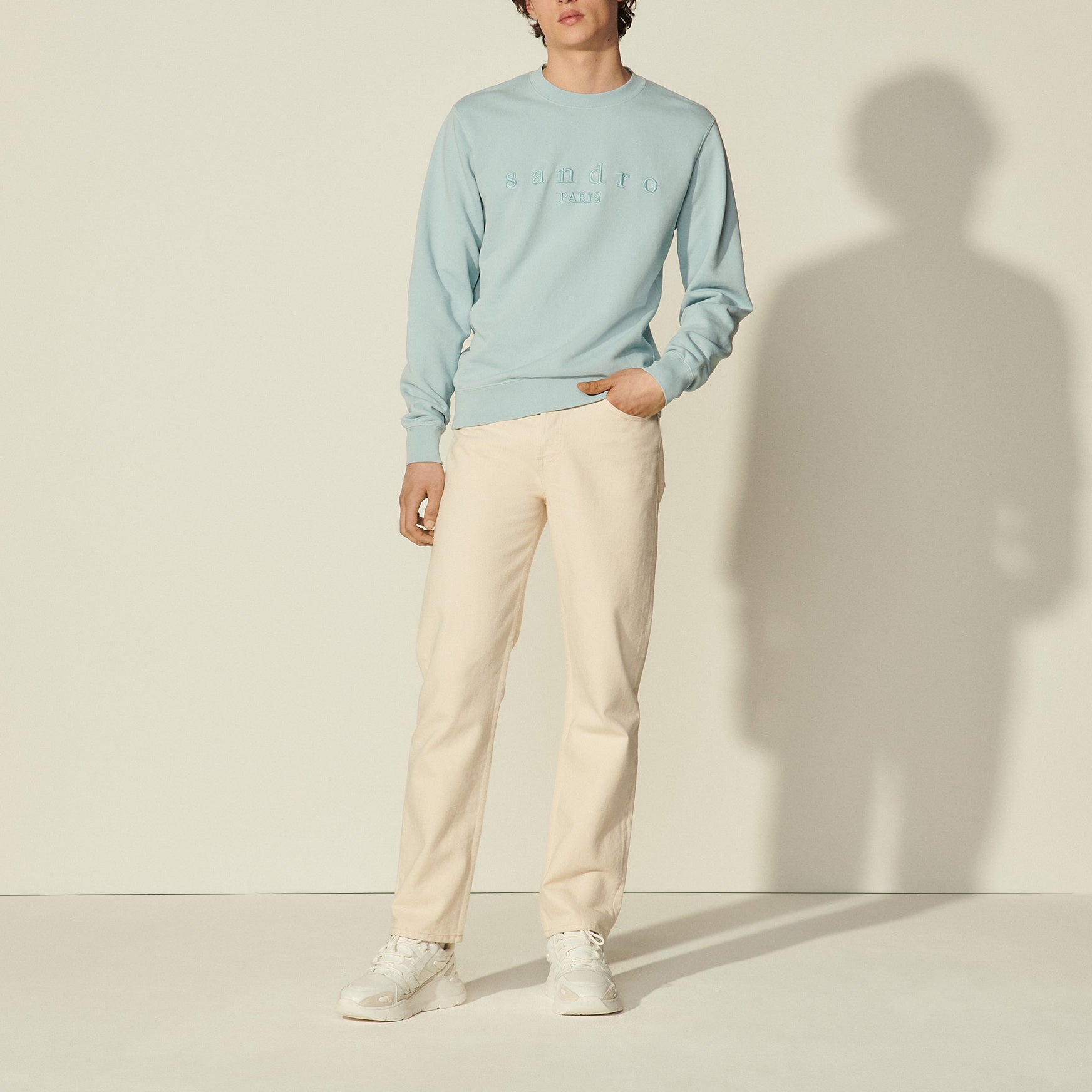 Sweat avec broderie Sandro Sandro seconde main