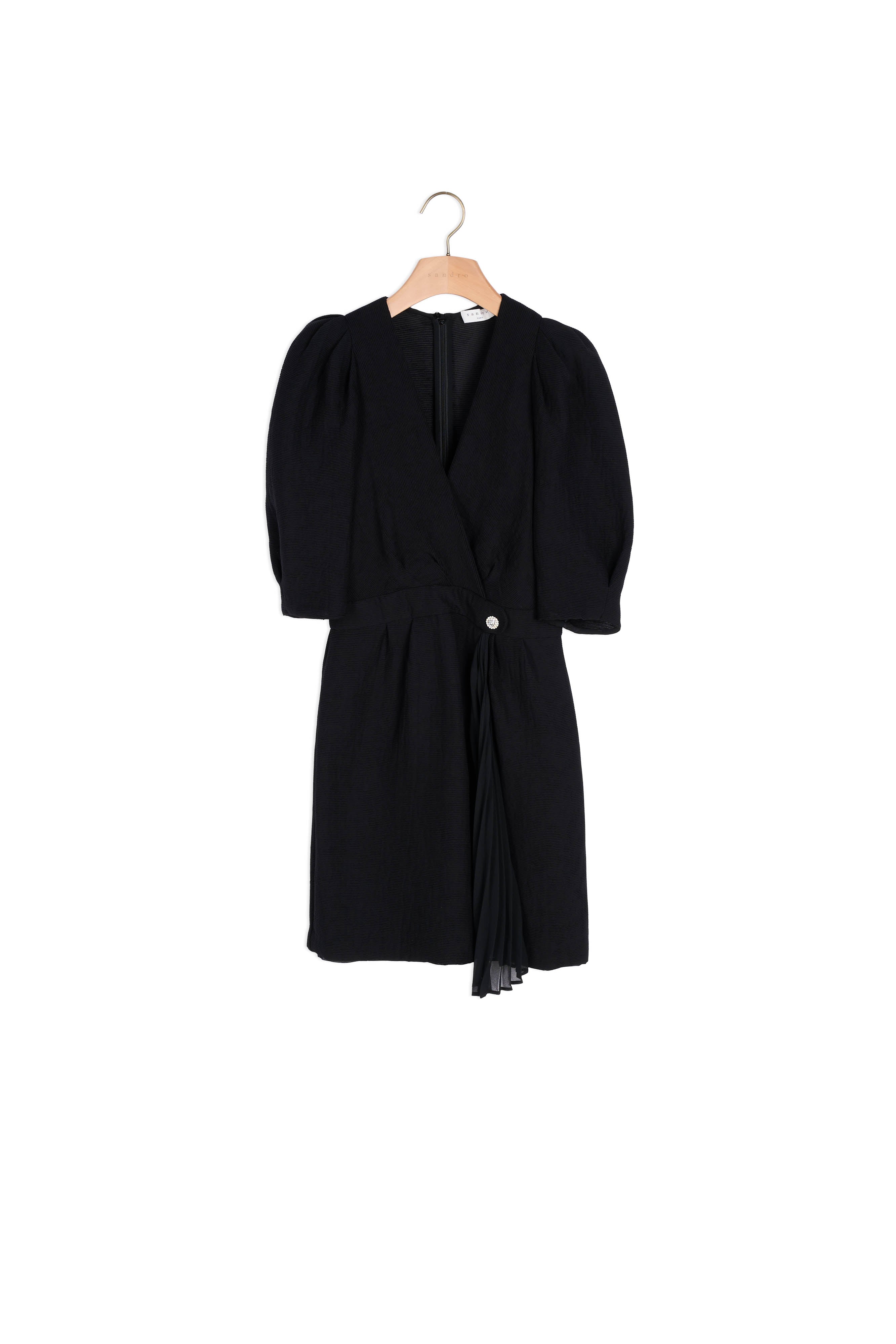 Robe courte portefeuille Sandro seconde main