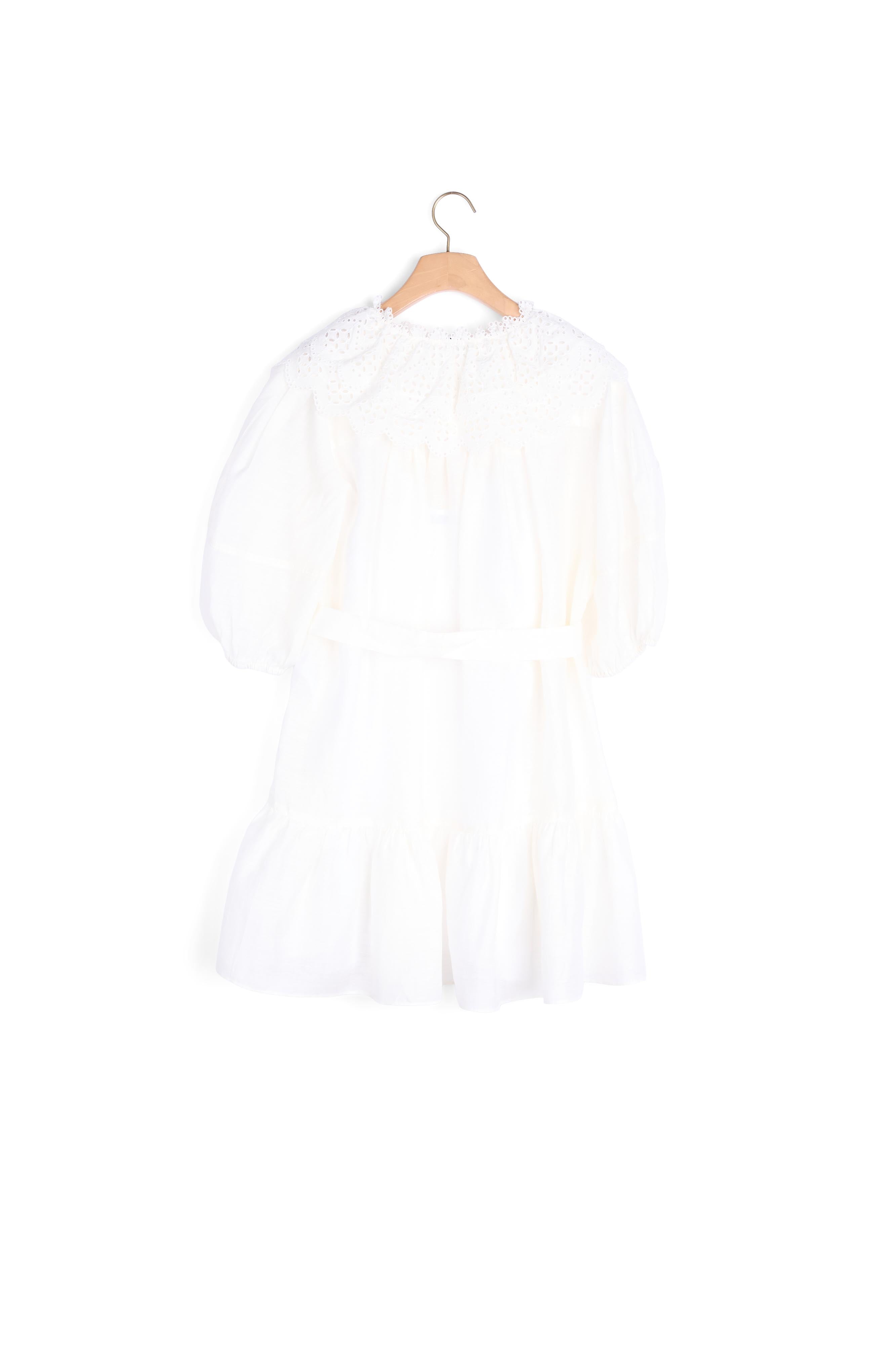 Robe courte en lin Sandro seconde main