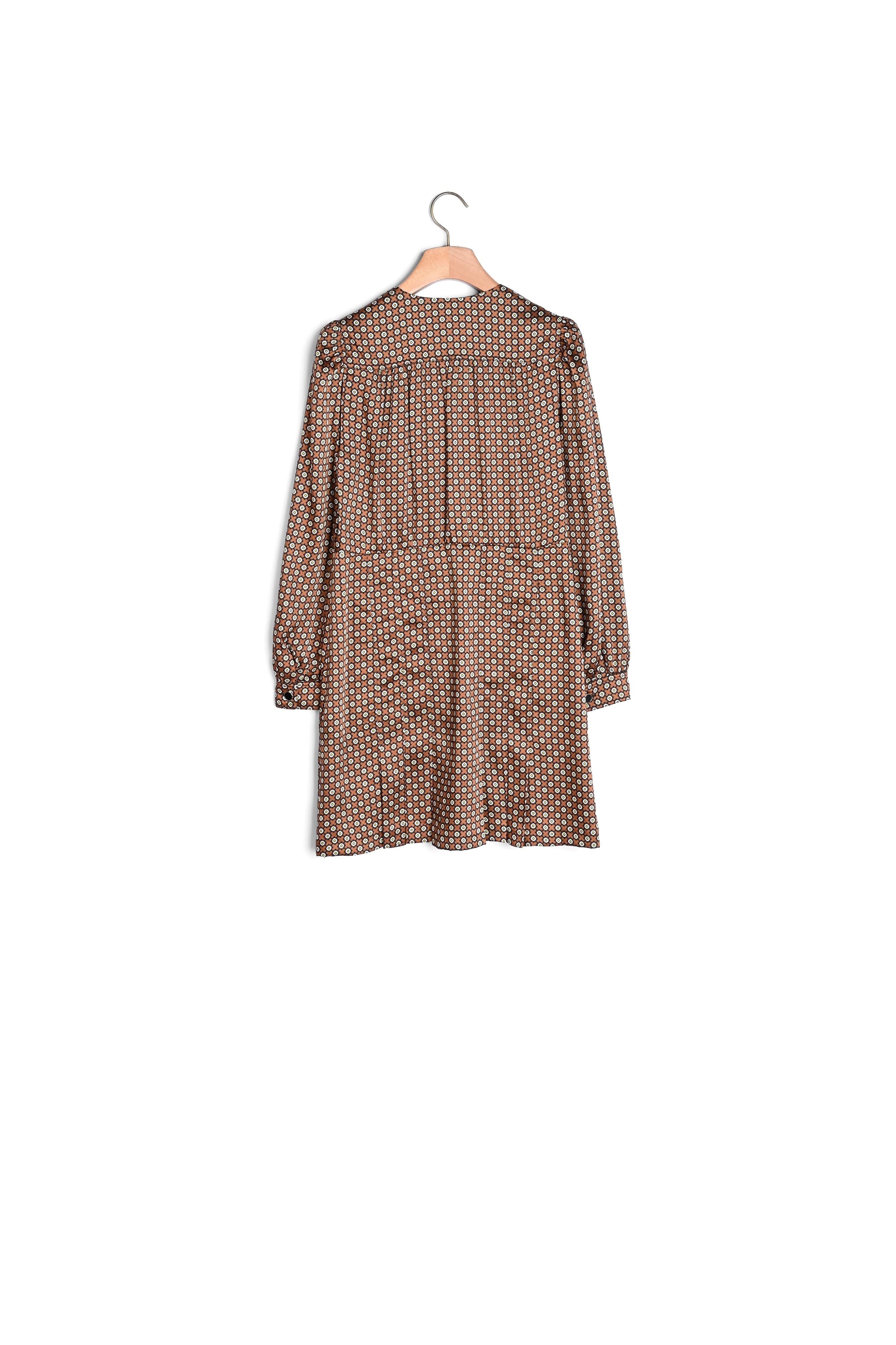 Robe Marron / Noir Sandro seconde main